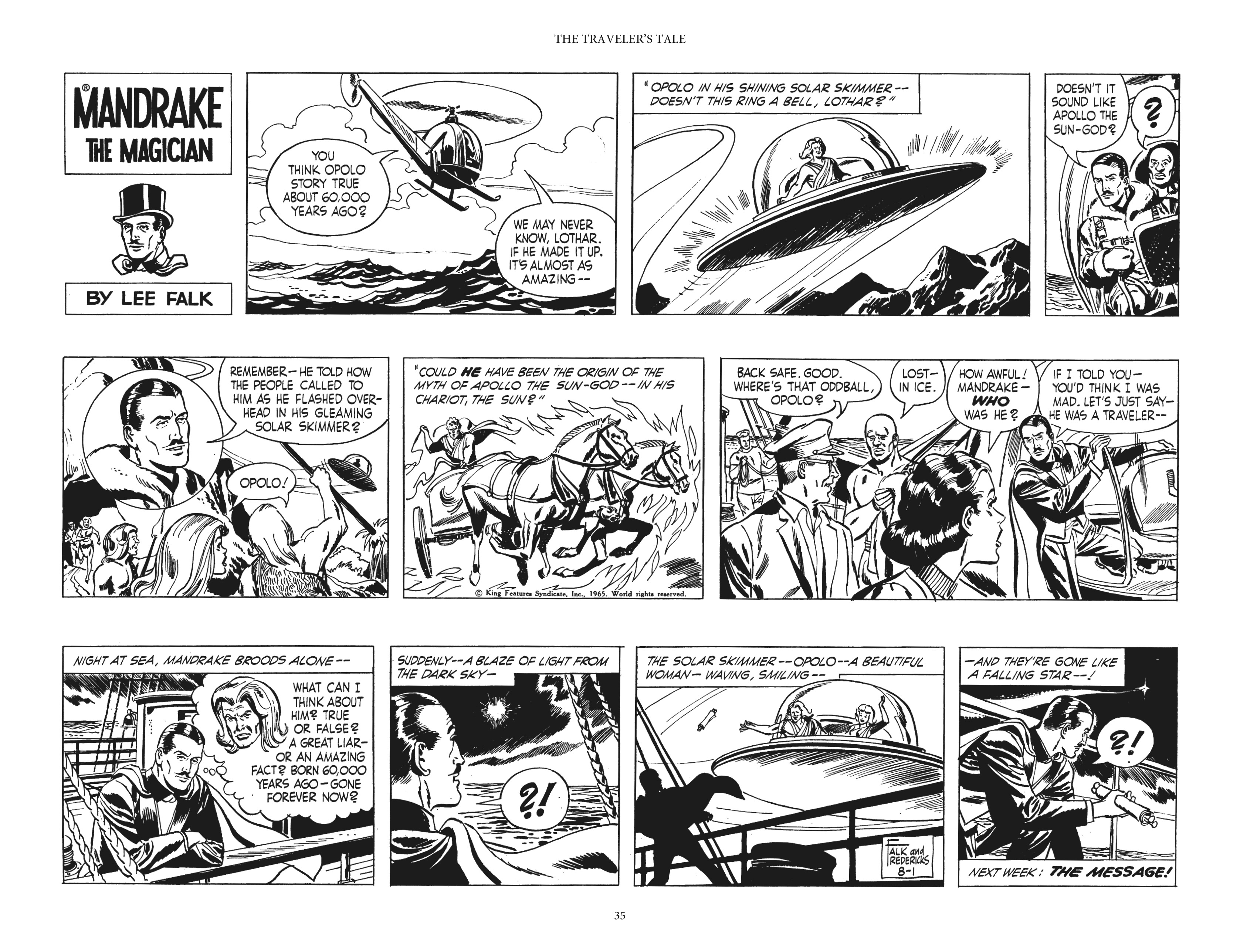 Read online Mandrake the Magician: The Fred Fredricks Sundays comic -  Issue # TPB (Part 1) - 36