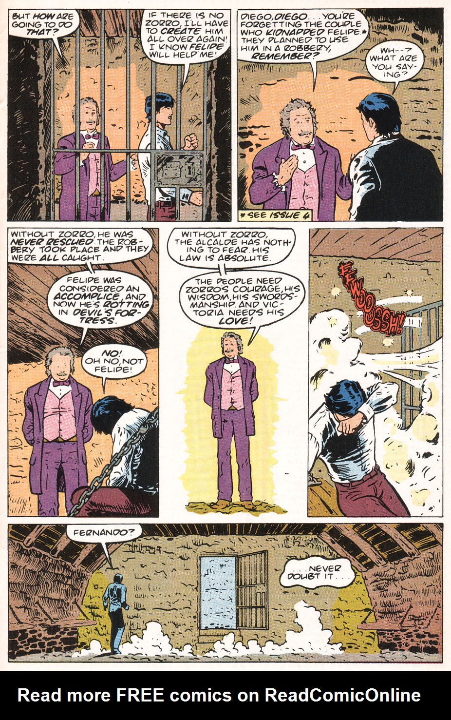 Read online Zorro (1990) comic -  Issue #12 - 25