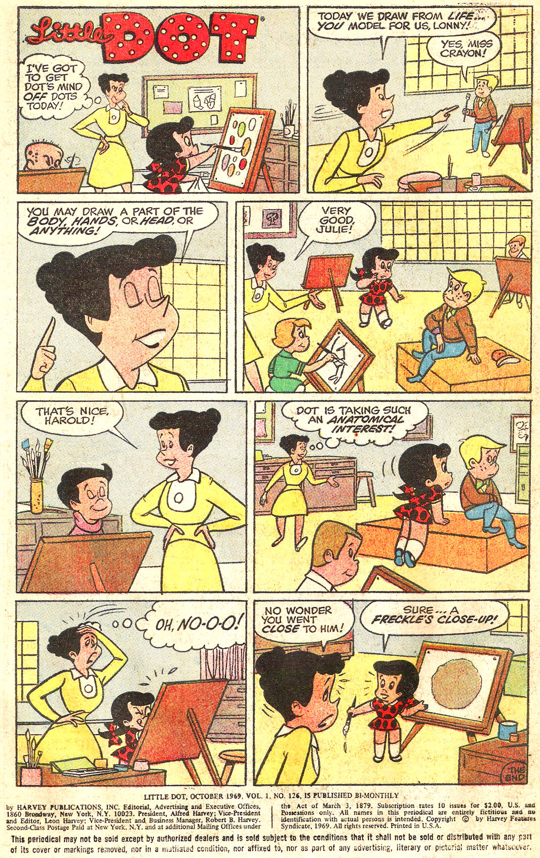 Read online Little Dot (1953) comic -  Issue #126 - 3
