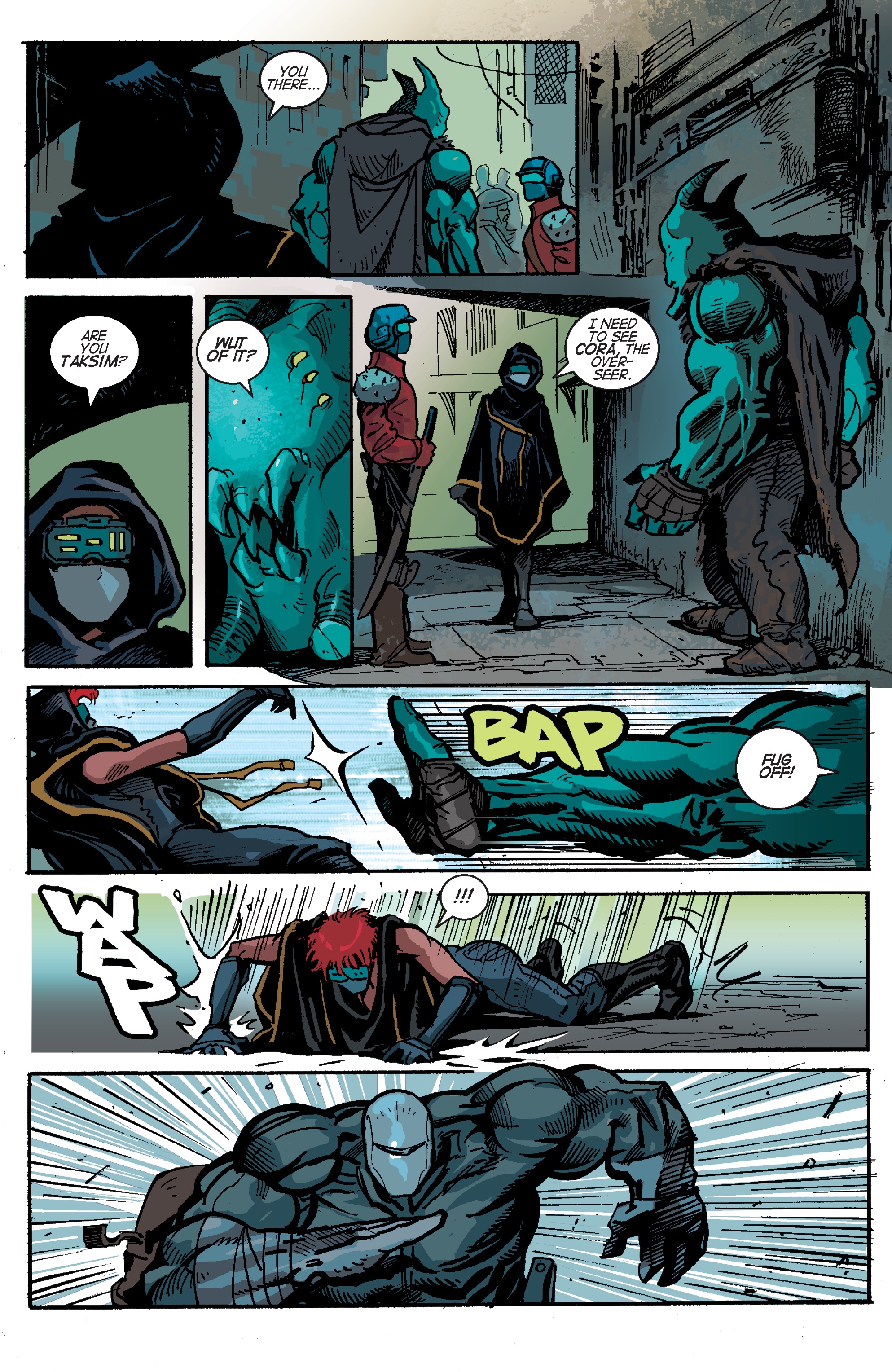 Read online Planetoid Praxis comic -  Issue #4 - 4