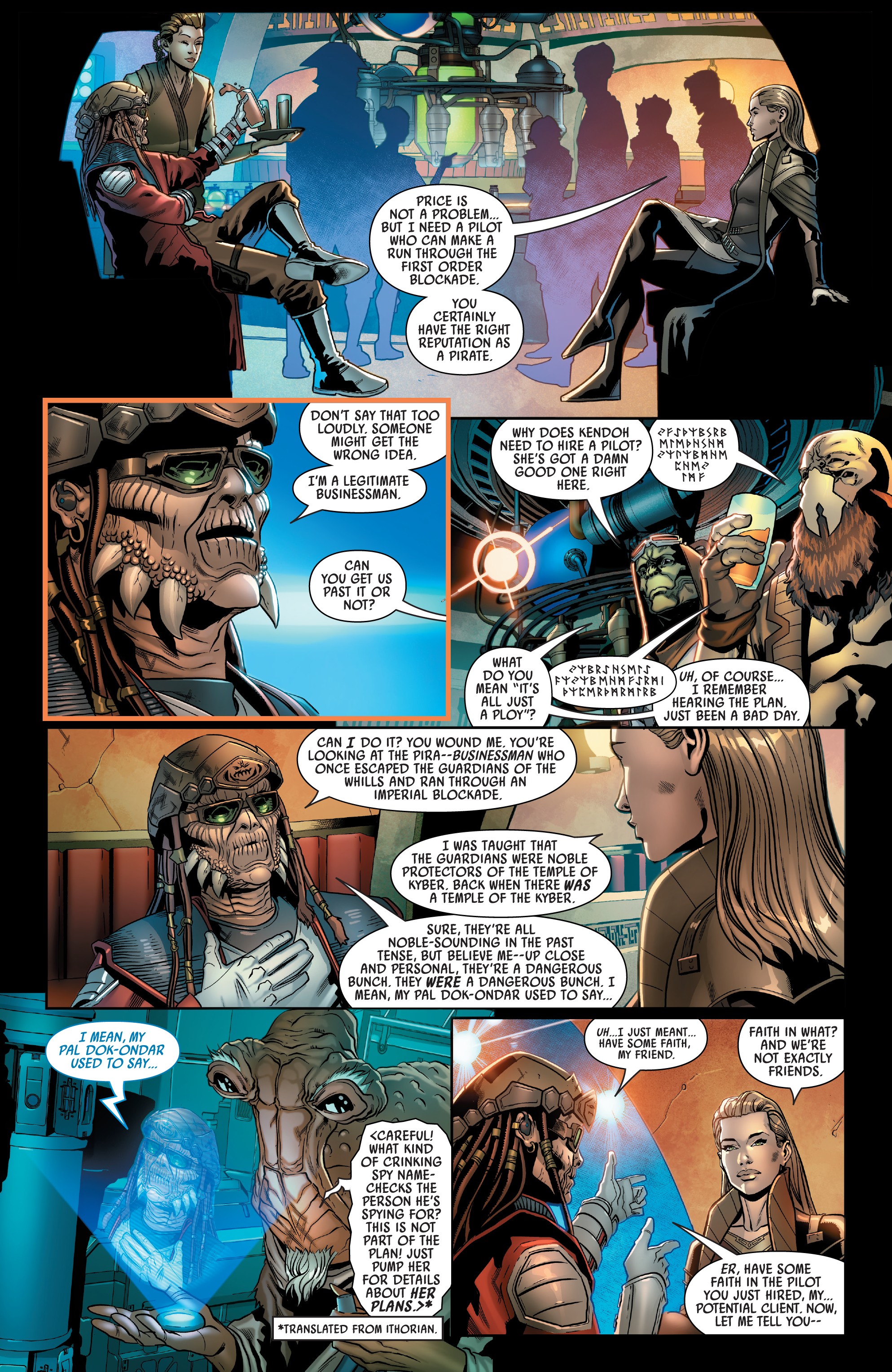 Read online Star Wars: Galaxy's Edge comic -  Issue #3 - 8