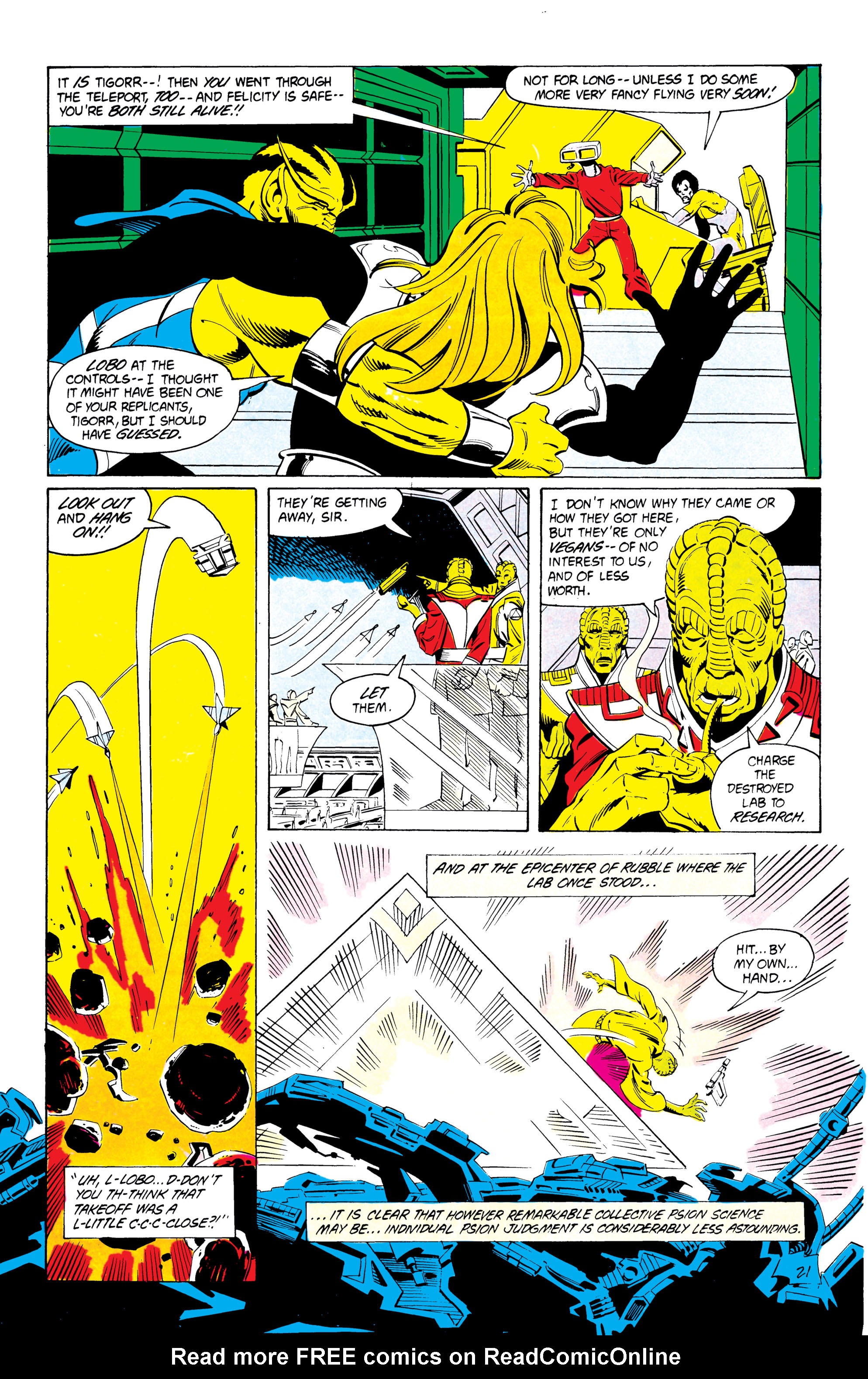 Read online The Omega Men (1983) comic -  Issue #20 - 22