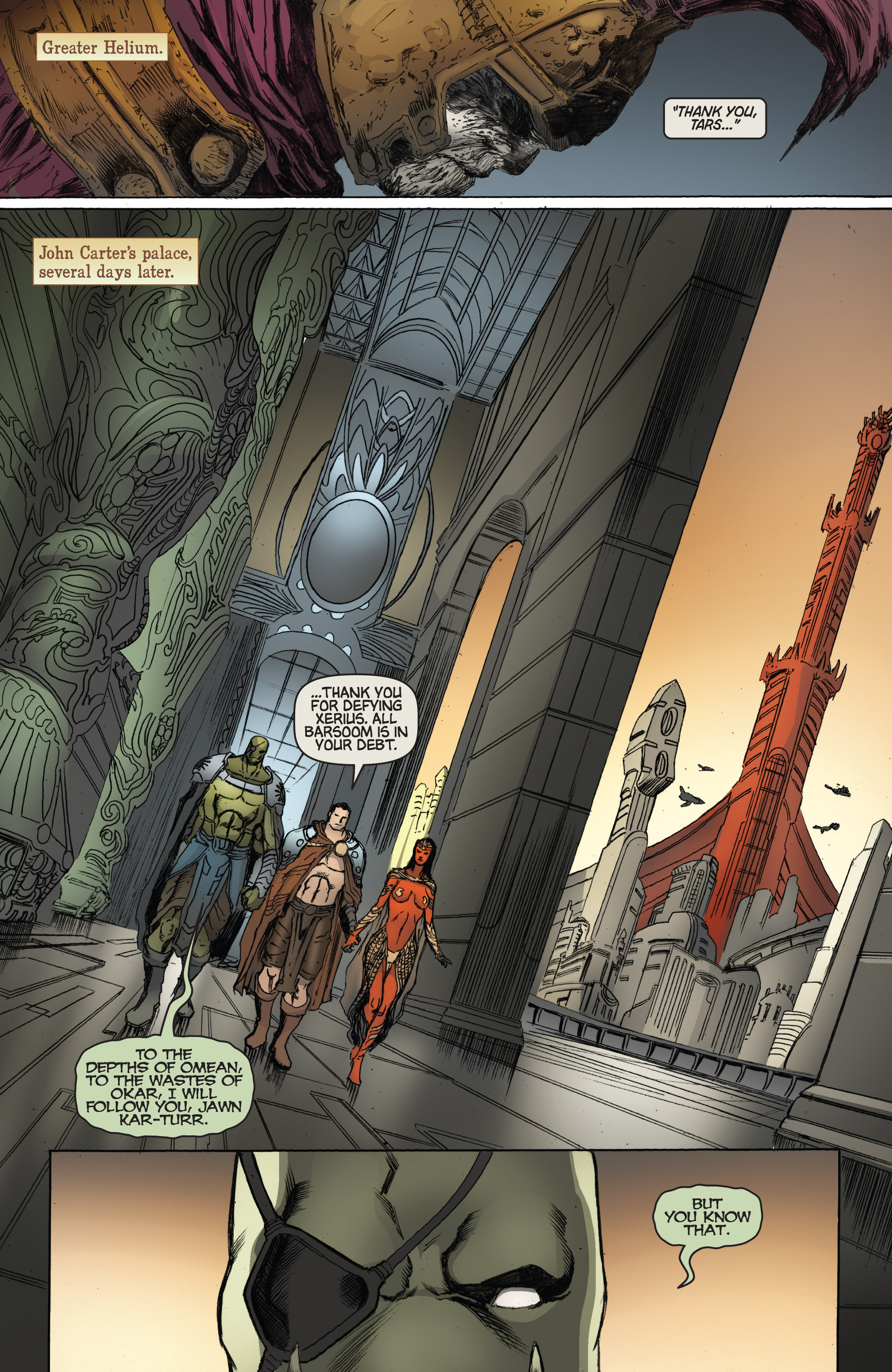 Read online Warlord of Mars comic -  Issue #35 - 22