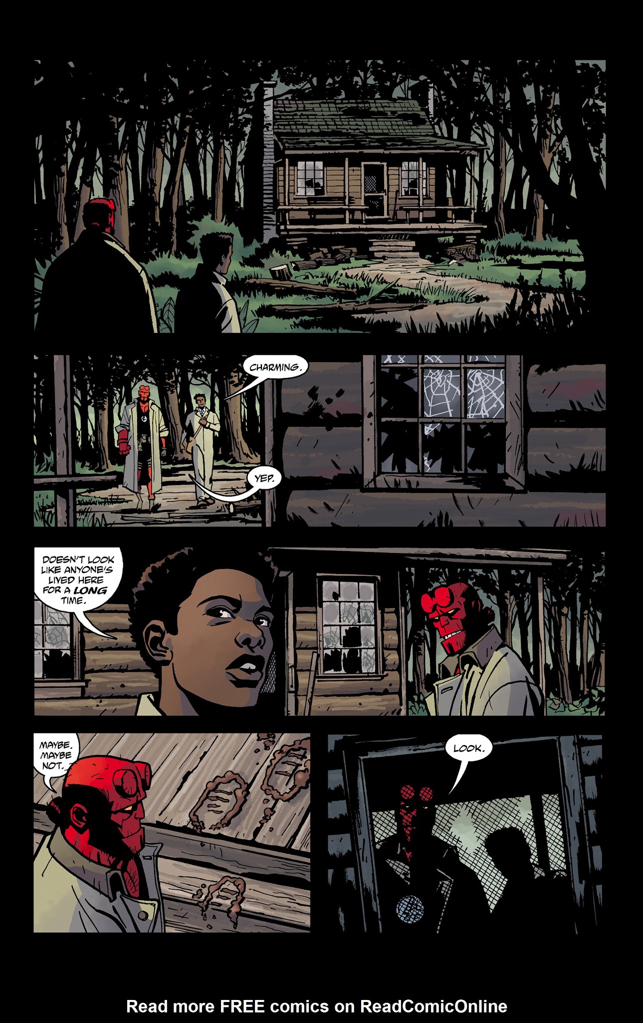 Read online Hellboy and the B.P.R.D.: 1955 ― Secret Nature comic -  Issue # Full - 9