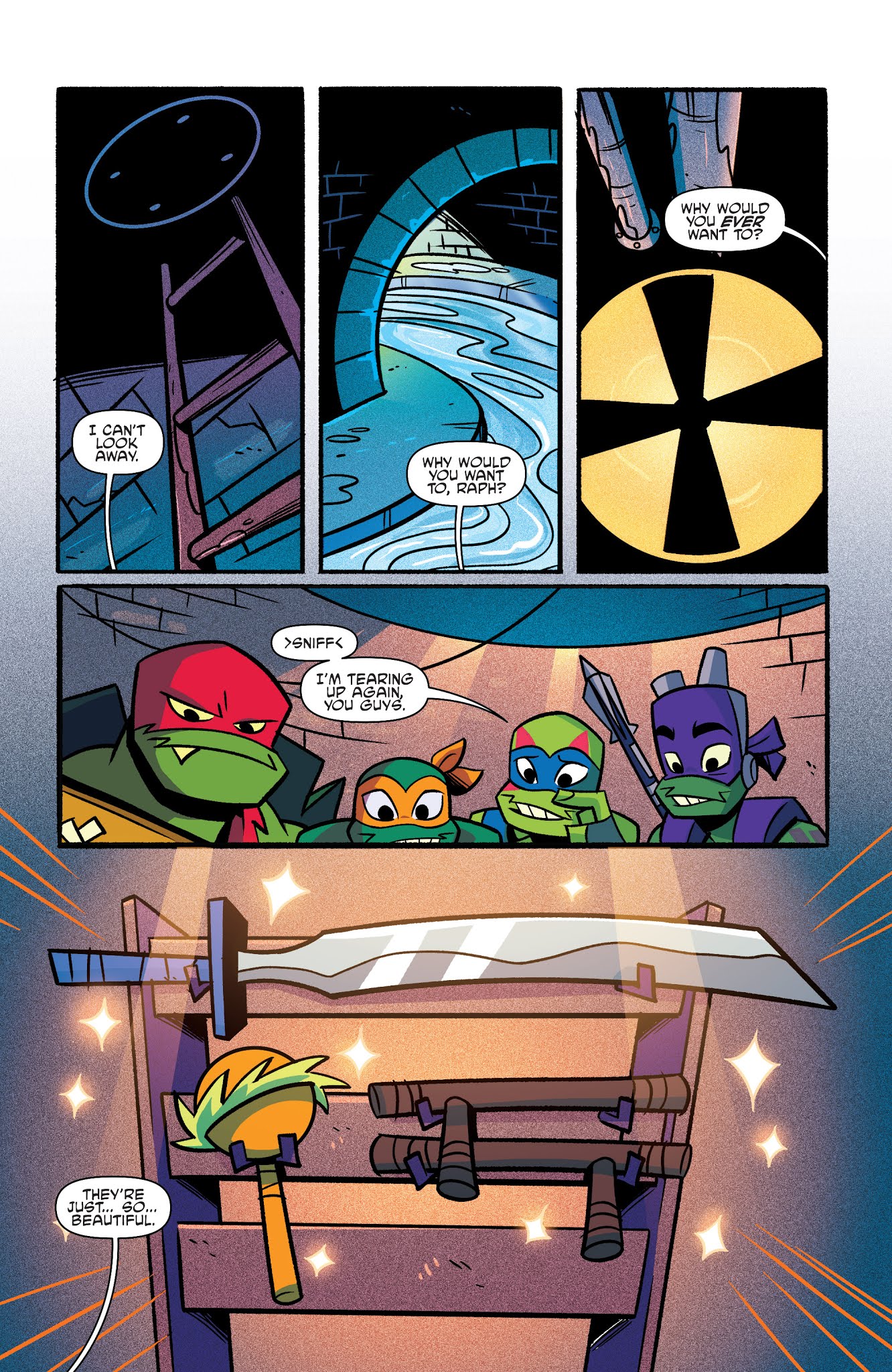 Read online Rise of the Teenage Mutant Ninja Turtles comic -  Issue #0 - 4