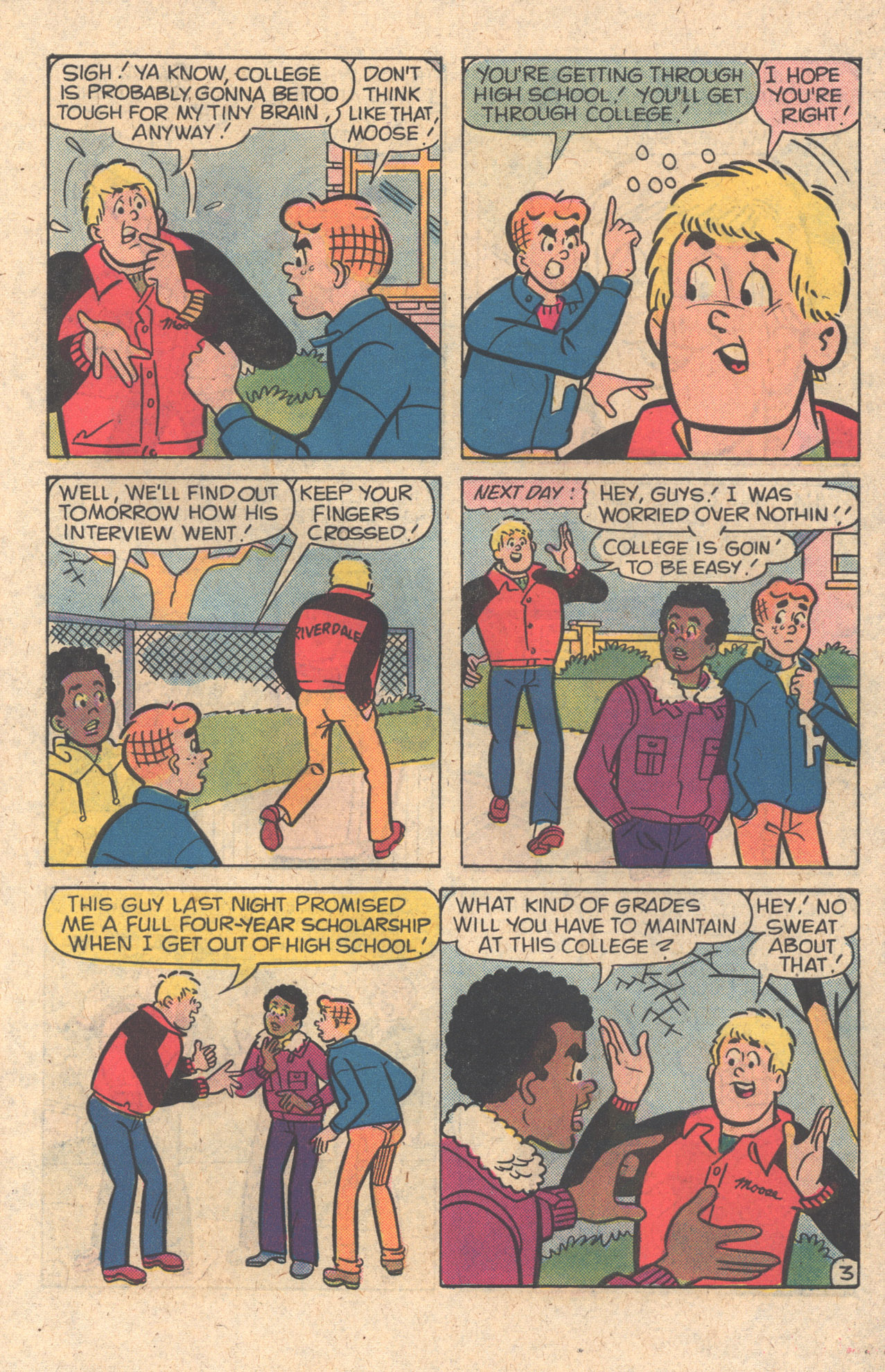 Read online Archie at Riverdale High (1972) comic -  Issue #83 - 31