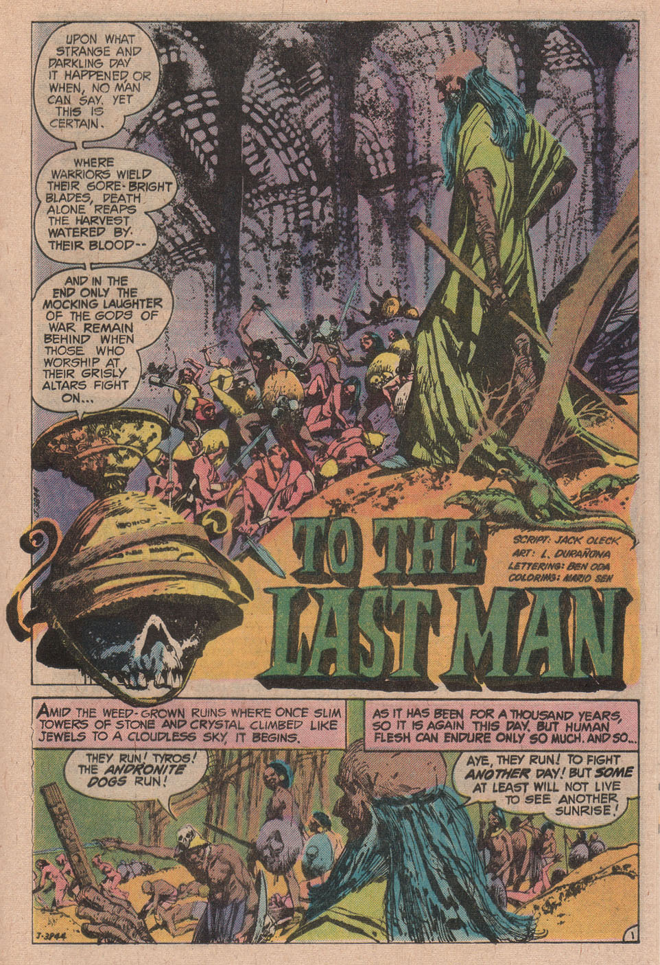 Read online Weird War Tales (1971) comic -  Issue #63 - 21