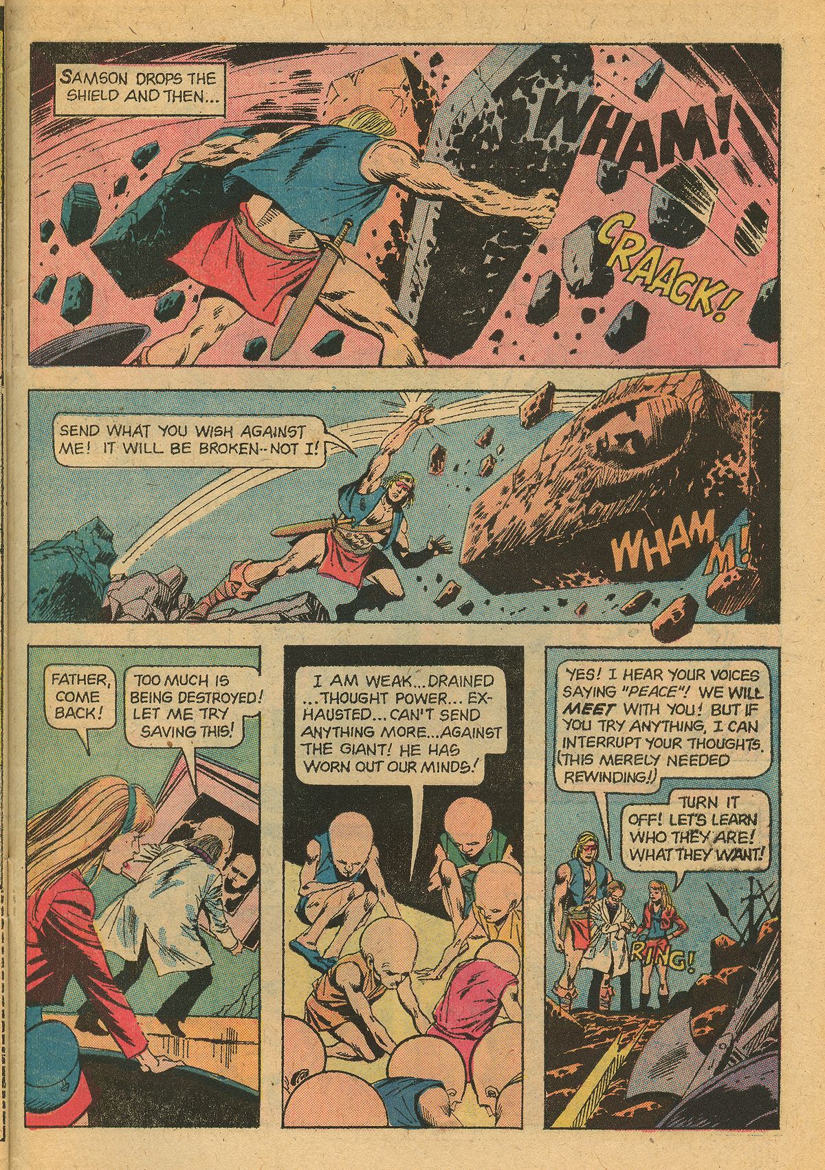 Read online Mighty Samson (1964) comic -  Issue #28 - 31