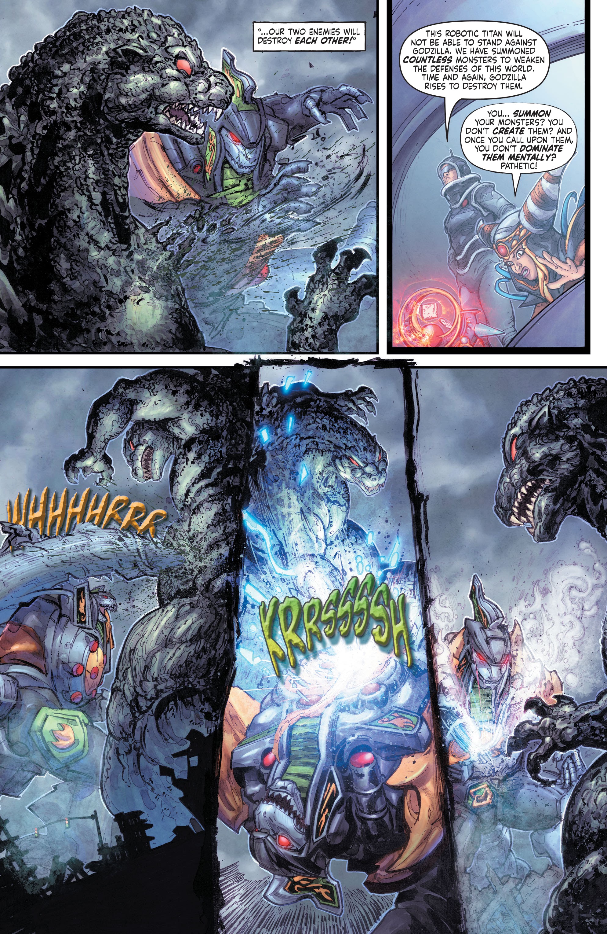 Read online Godzilla vs. The Mighty Morphin Power Rangers comic -  Issue #1 - 15