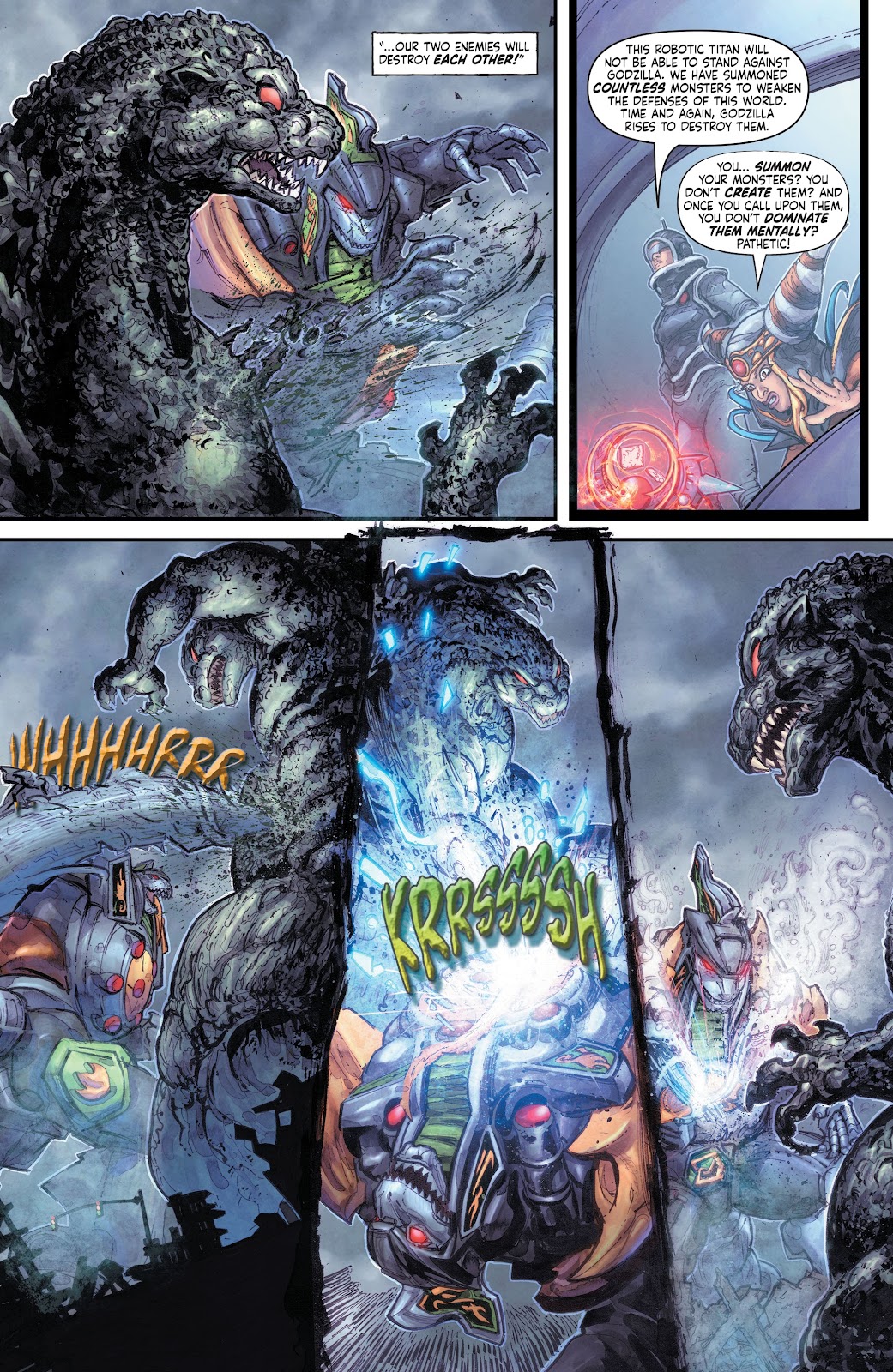 Godzilla vs. The Mighty Morphin Power Rangers issue 1 - Page 15