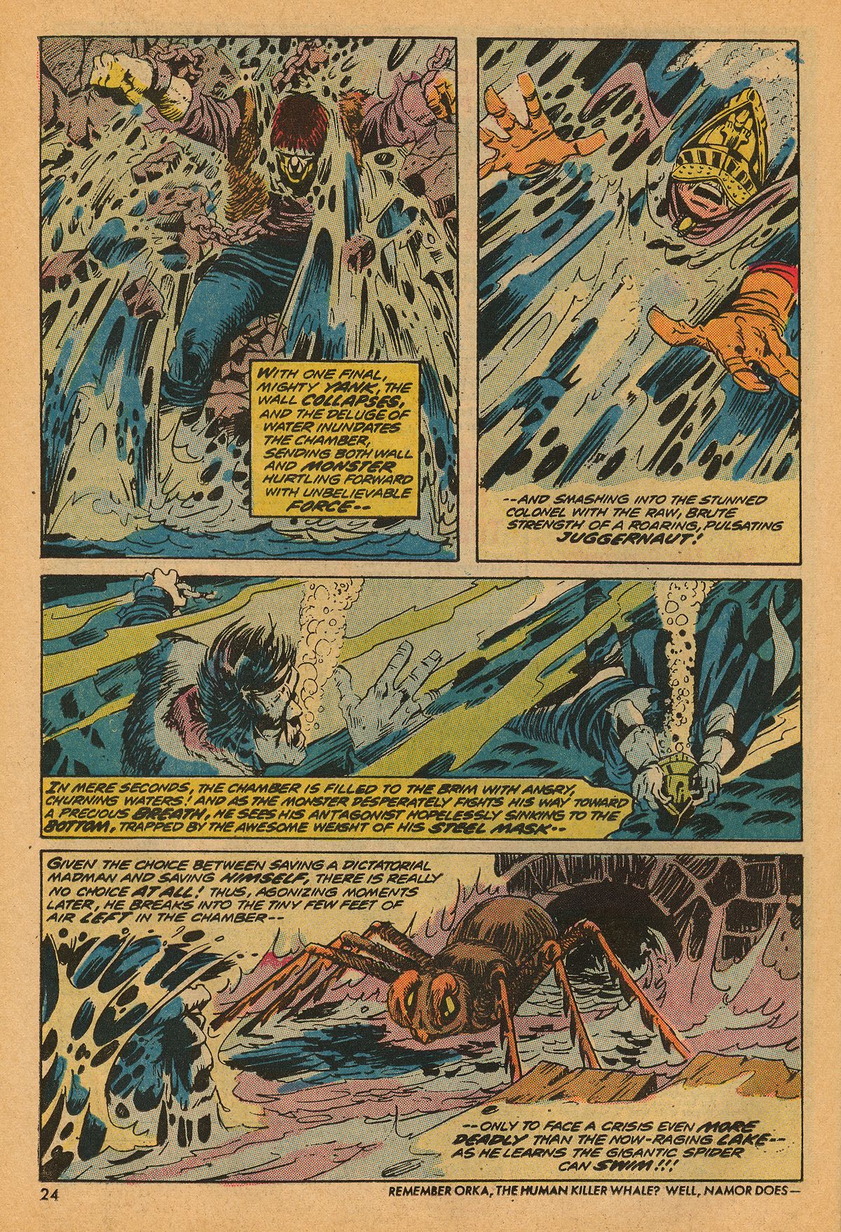 Read online Frankenstein (1973) comic -  Issue #6 - 25