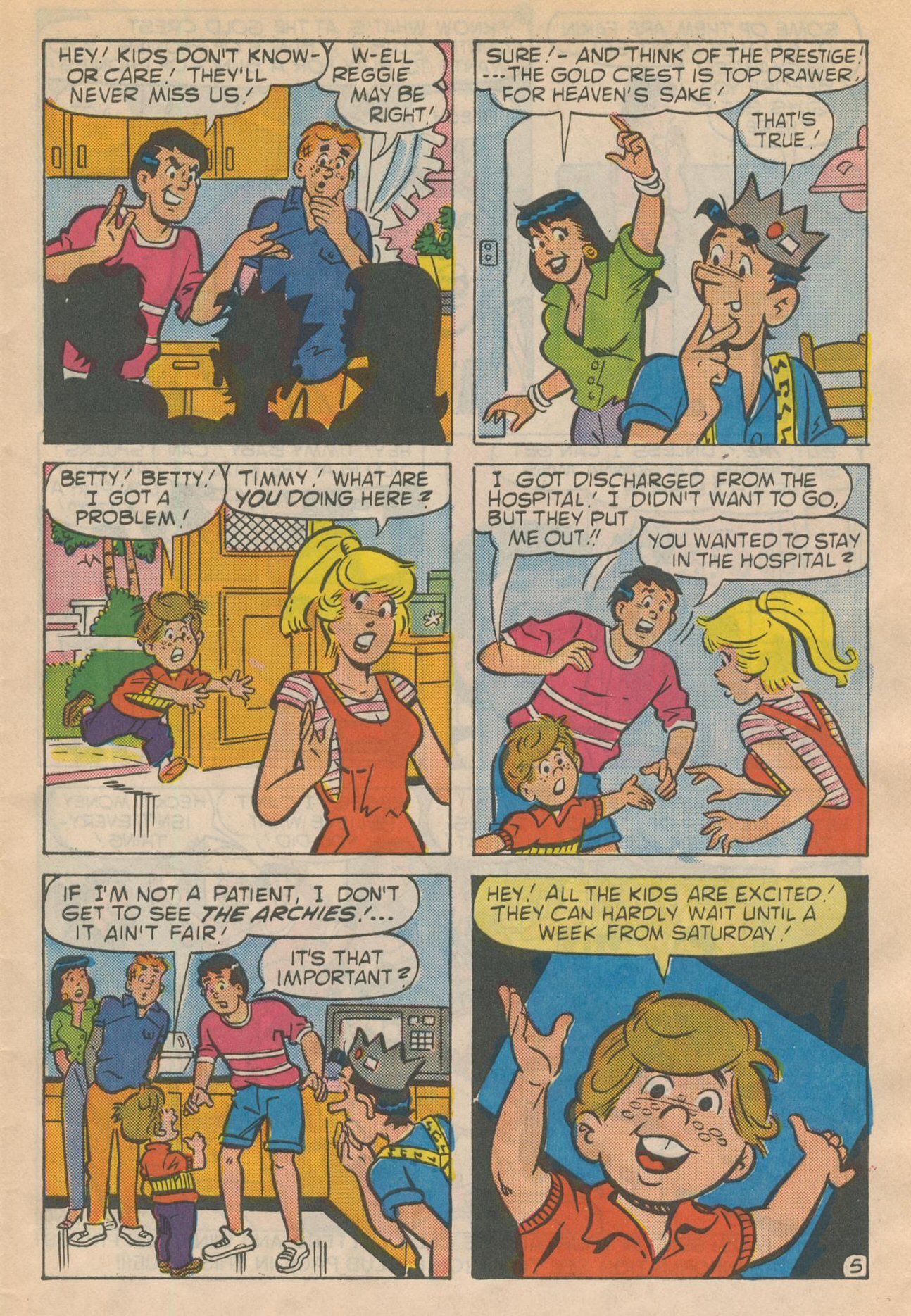 Read online Everything's Archie comic -  Issue #138 - 7