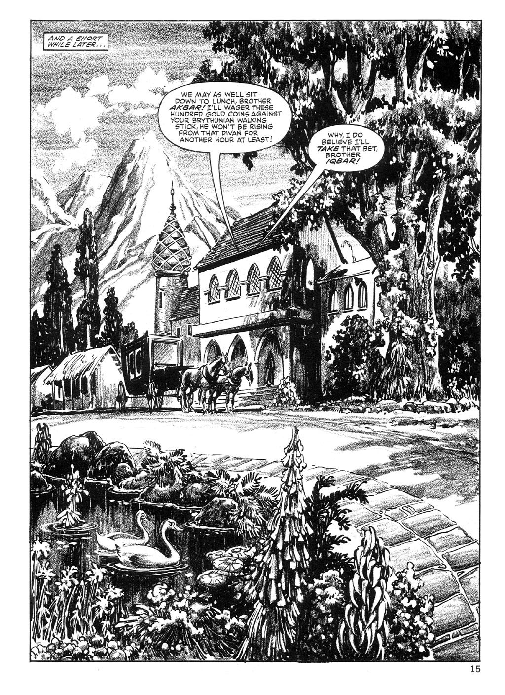 Read online The Savage Sword Of Conan comic -  Issue #89 - 15