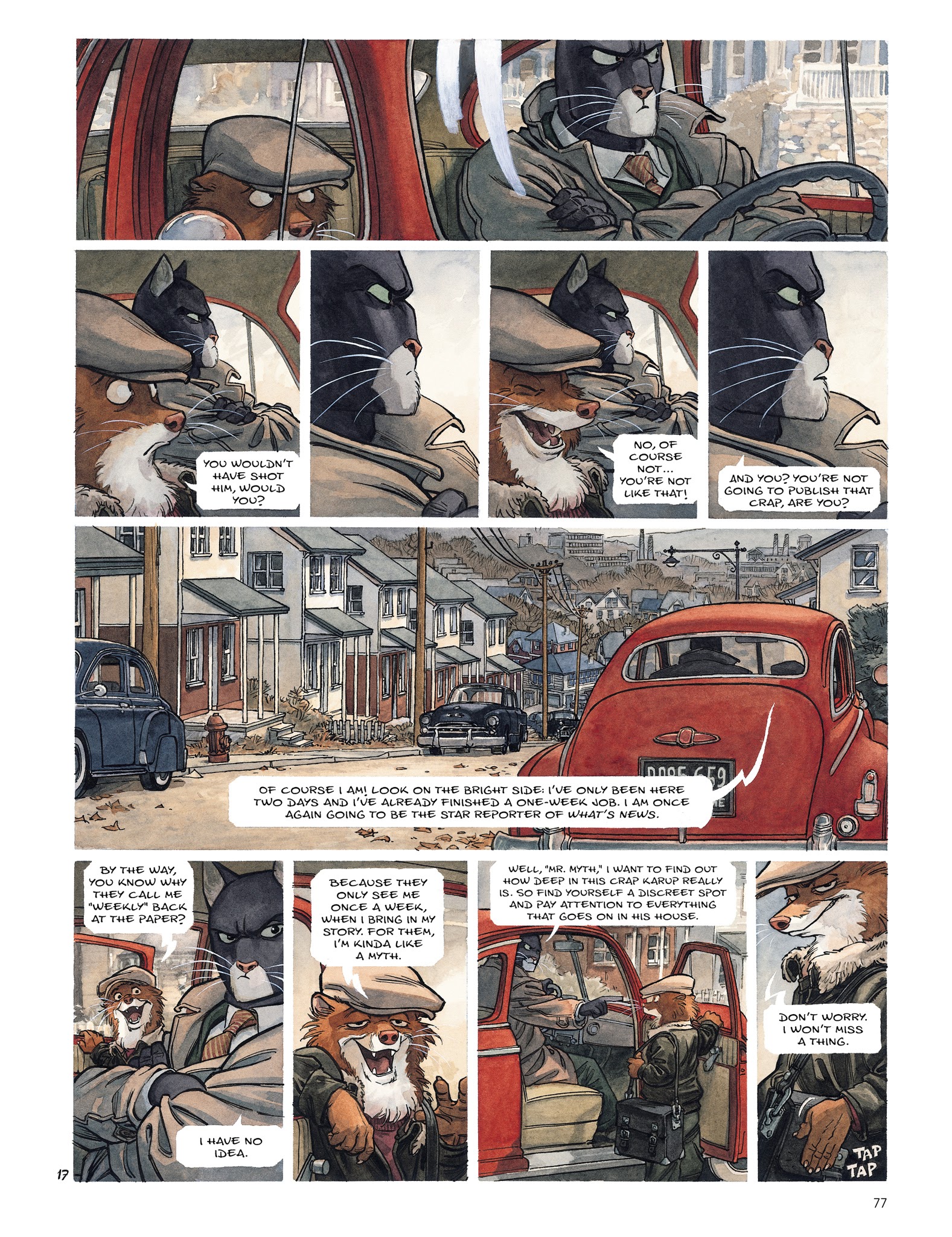 Read online Blacksad: The Collected Stories comic -  Issue # TPB (Part 1) - 78