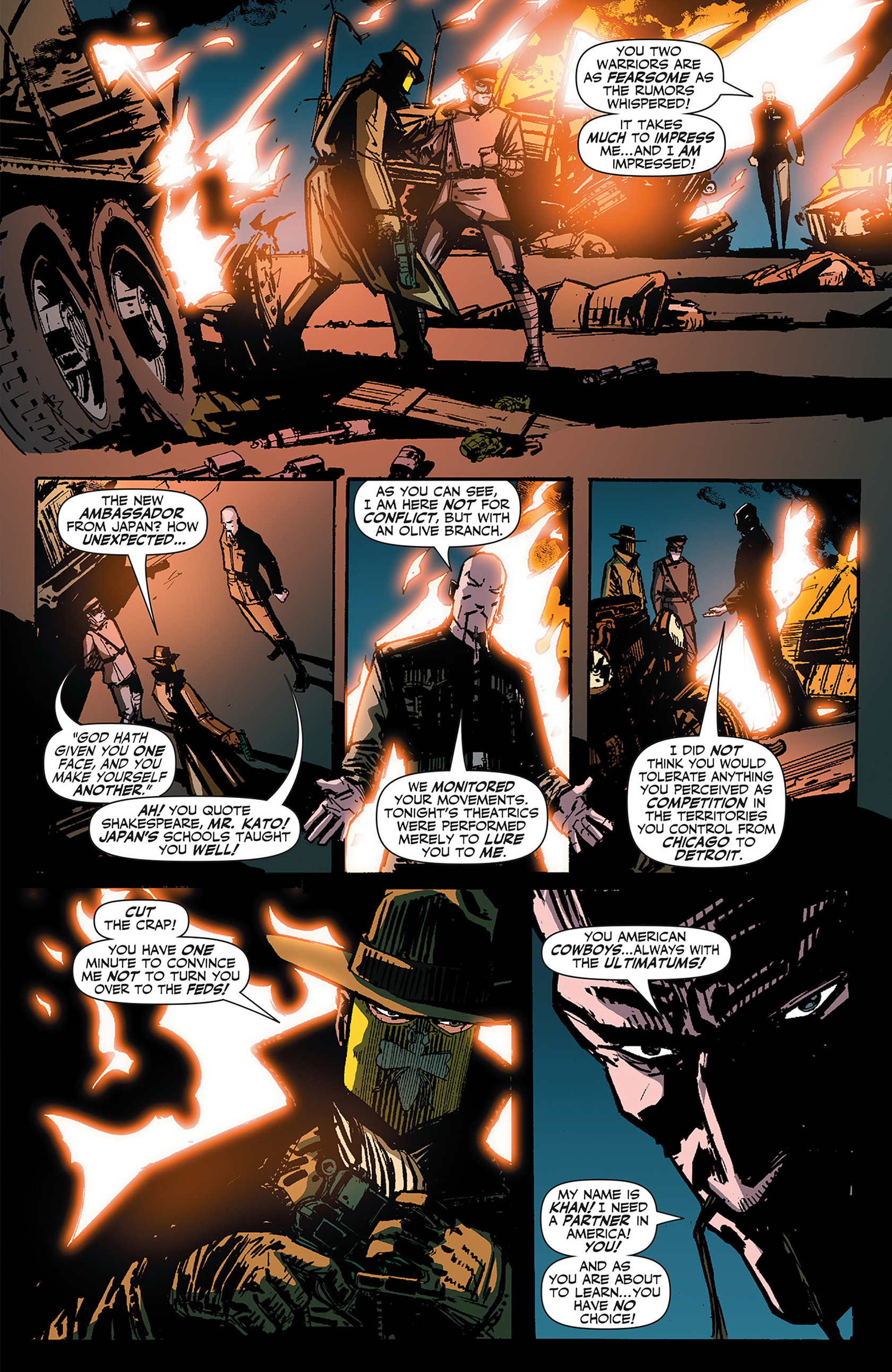 Read online The Shadow/Green Hornet: Dark Nights comic -  Issue #2 - 12