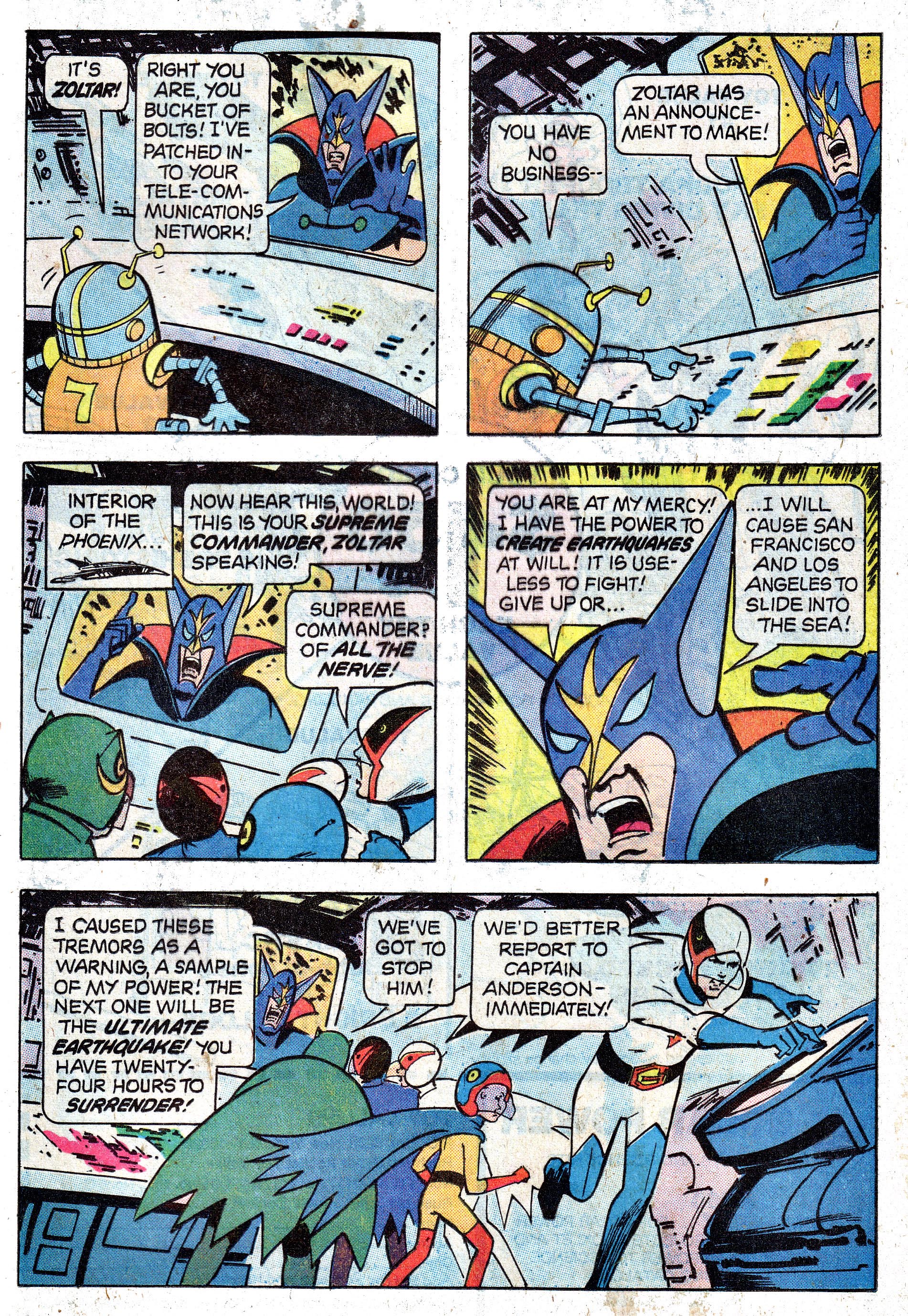 Read online Battle of the Planets (1979) comic -  Issue #4 - 15
