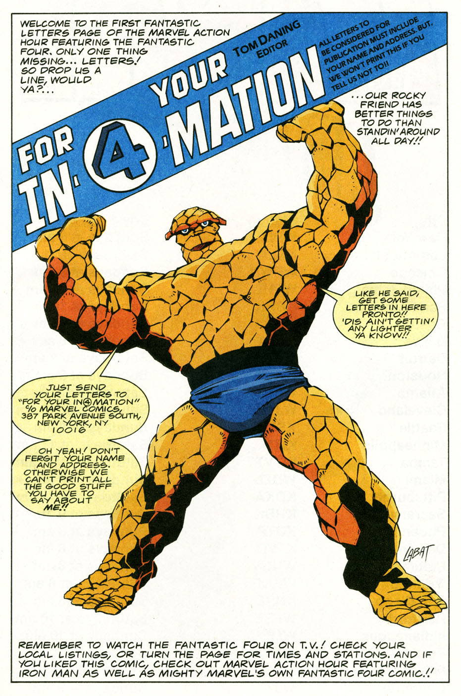 Read online Marvel Action Hour, featuring the Fantastic Four comic -  Issue #1 - 23