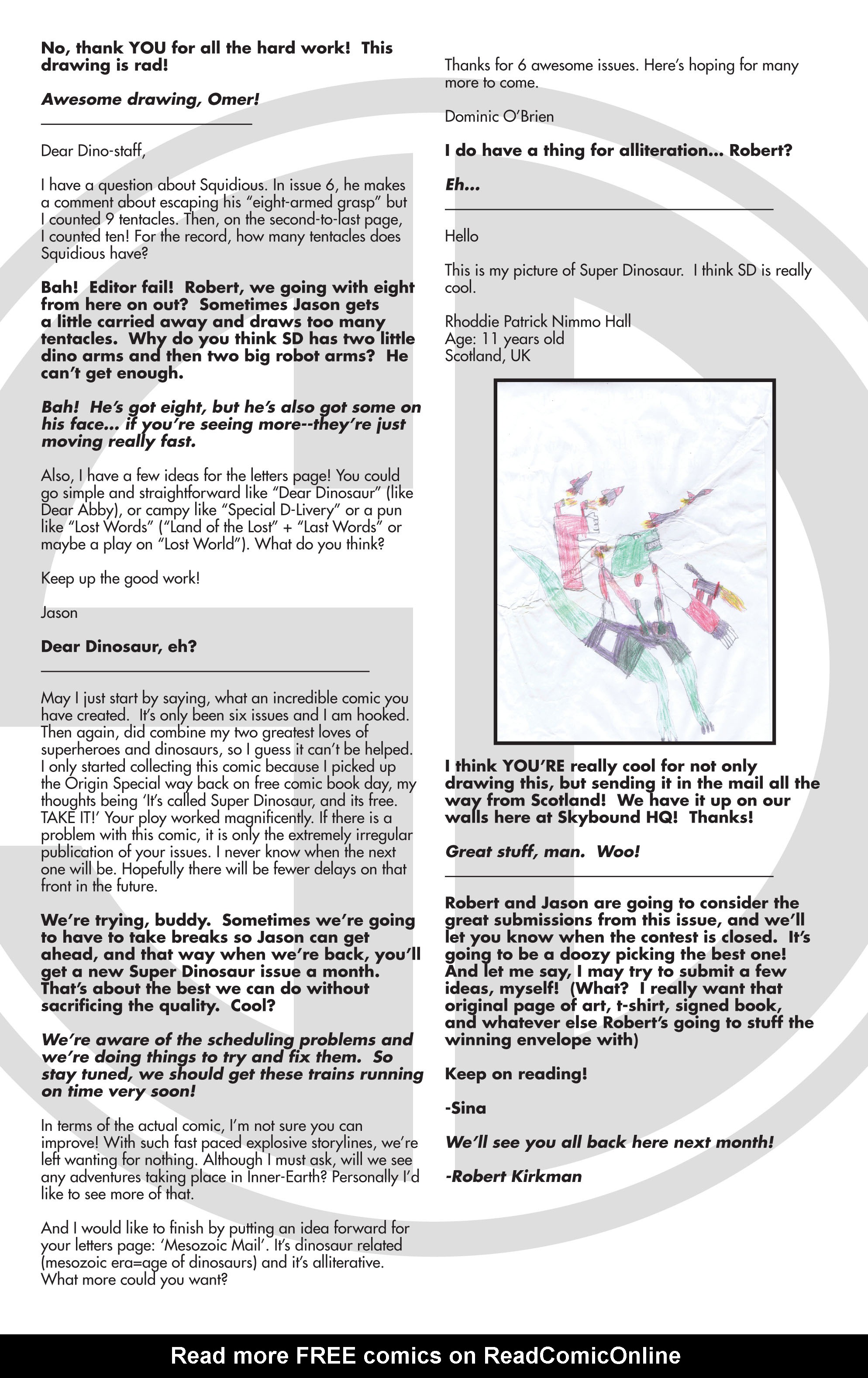 Read online Super Dinosaur (2011) comic -  Issue #8 - 25