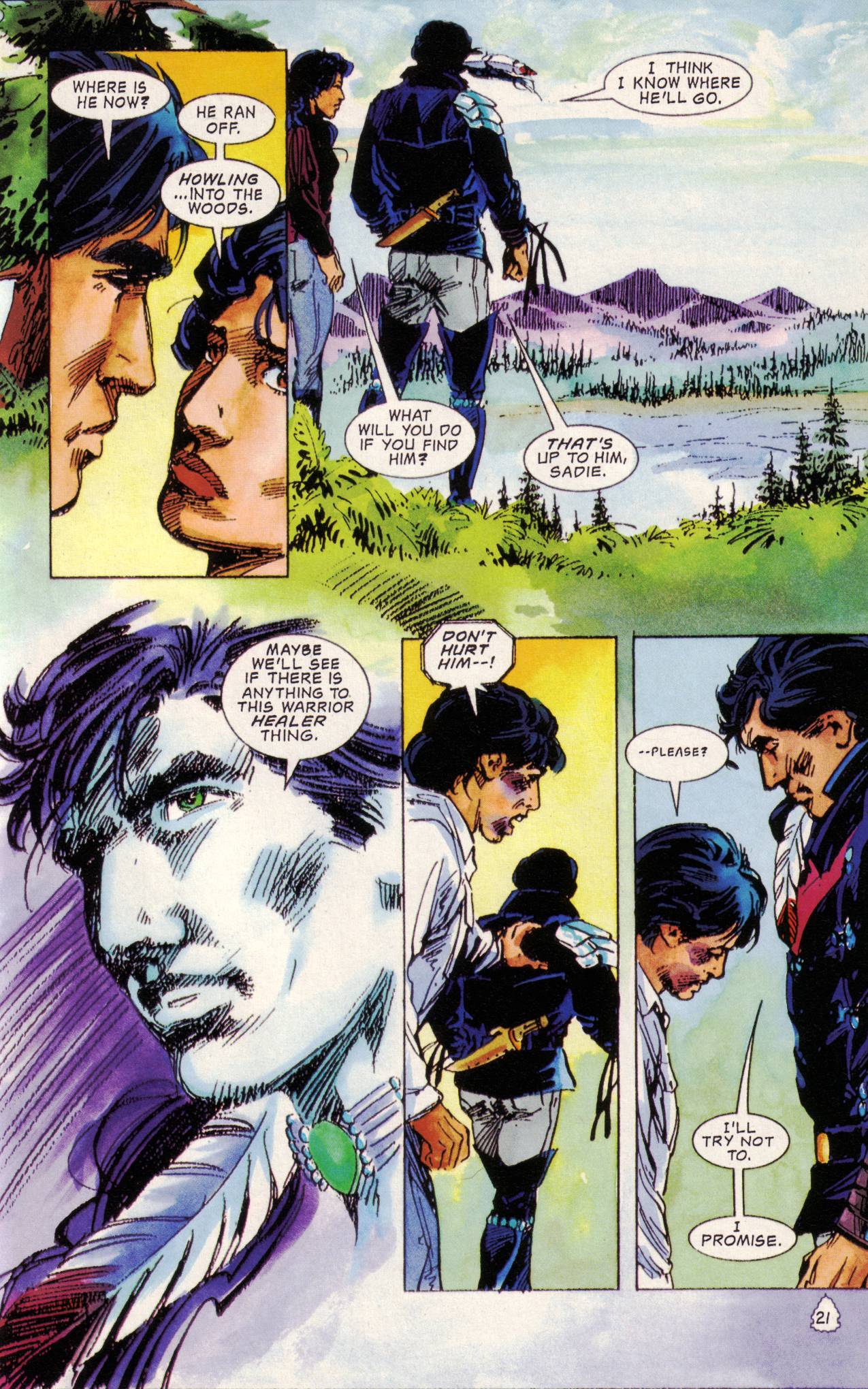 Read online Shaman's Tears comic -  Issue #9 - 19