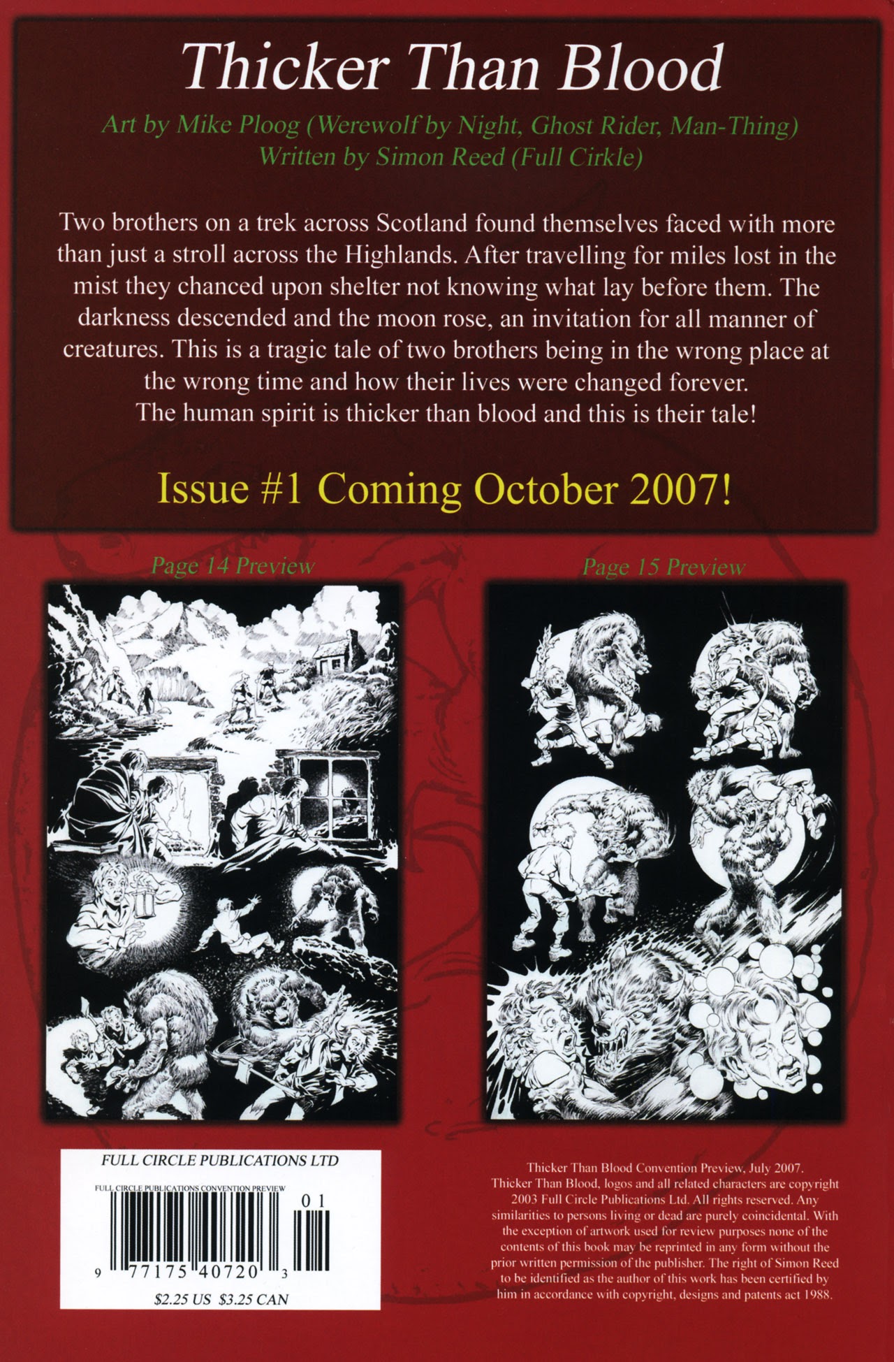 Read online Full Cirkle comic -  Issue #3.5 - 13