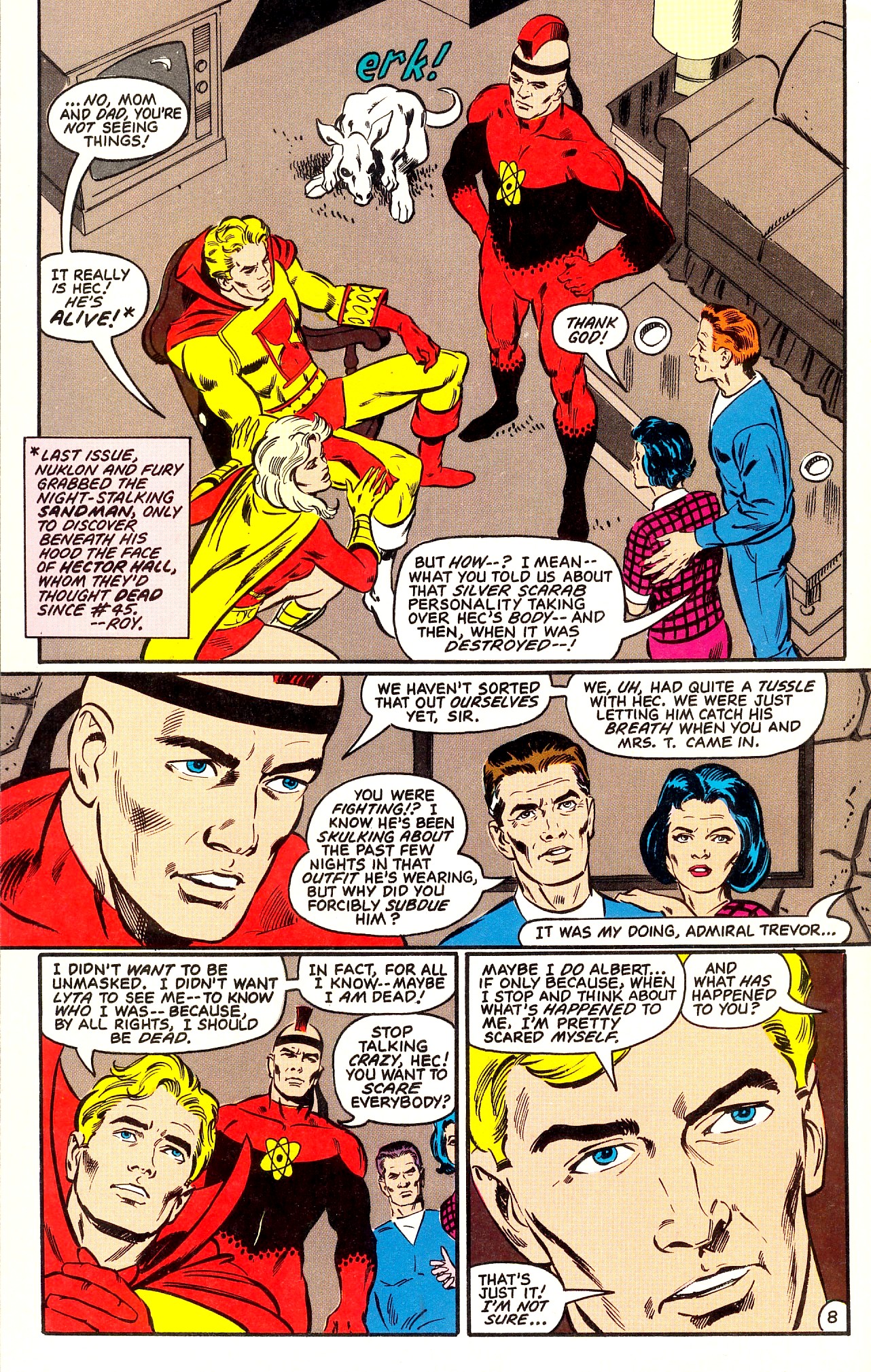 Read online Infinity Inc. (1984) comic -  Issue #50 - 9