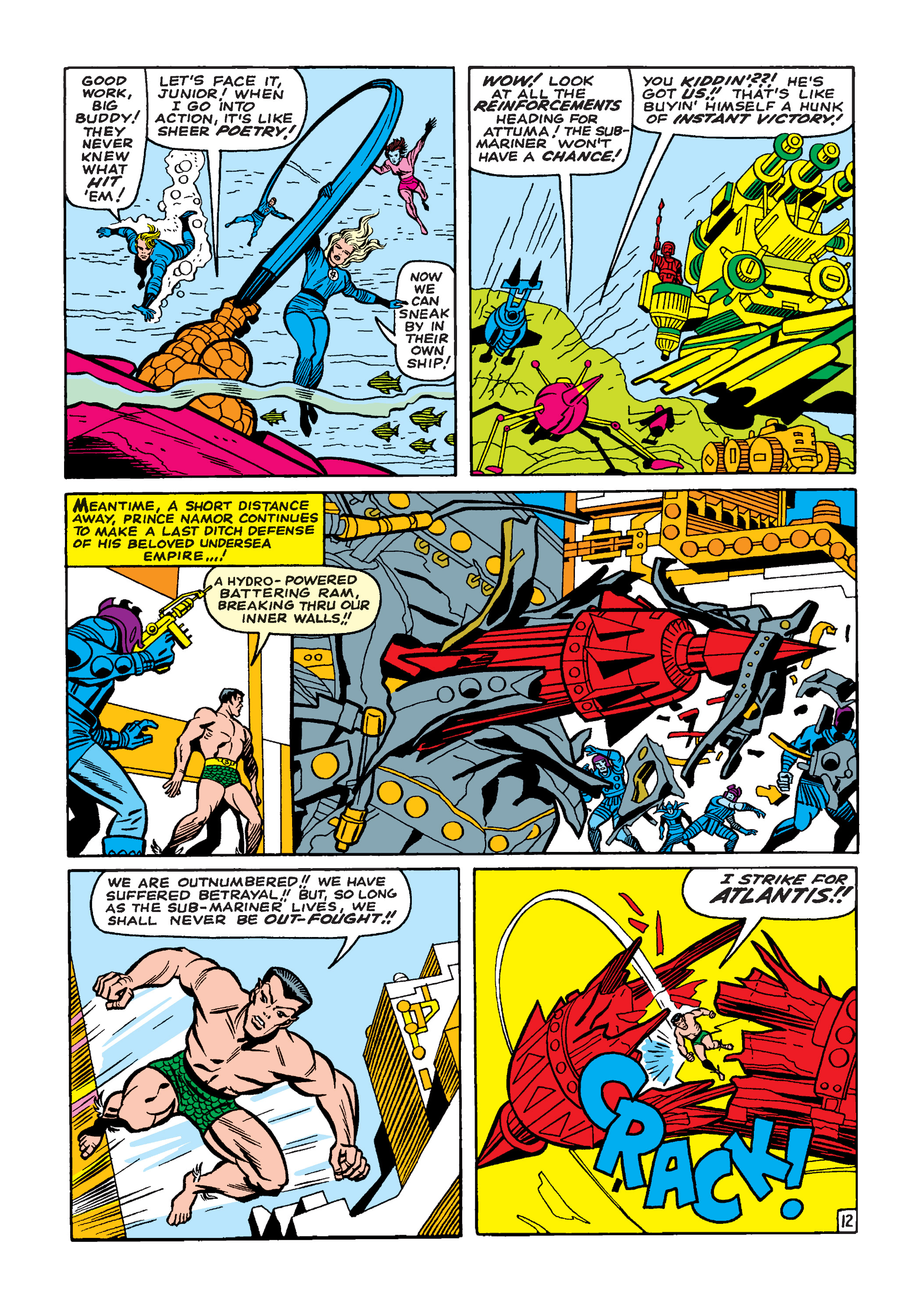 Read online Marvel Masterworks: The Fantastic Four comic -  Issue # TPB 4 (Part 2) - 12