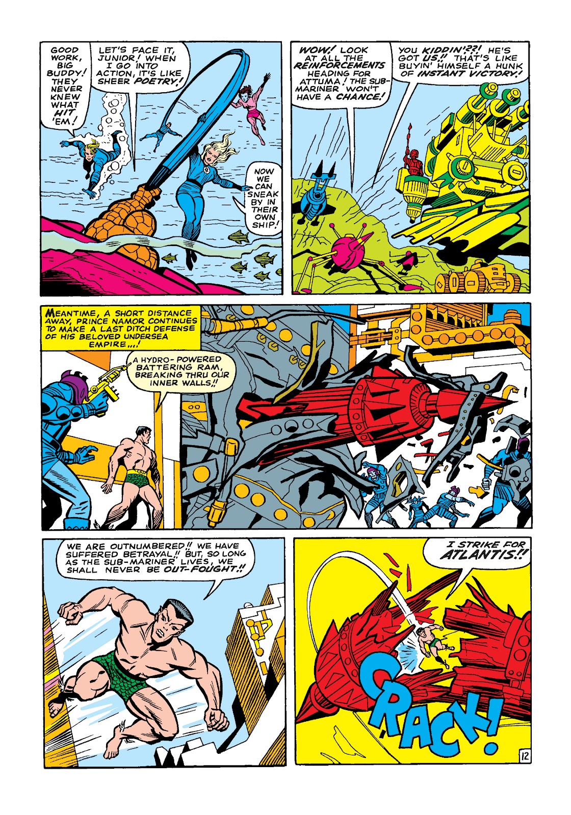 Read online Marvel Masterworks: The Fantastic Four comic - Issue # TPB 4 (Part 2) - 12