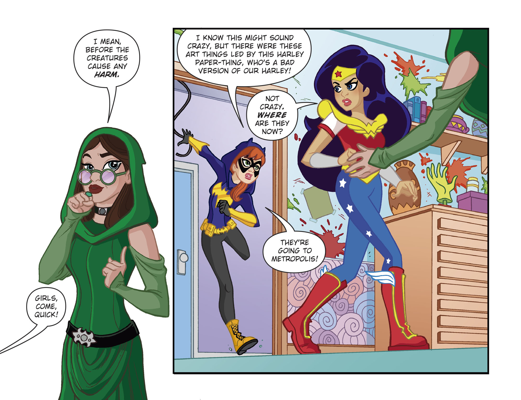 Read online DC Super Hero Girls: Out of the Bottle comic -  Issue #5 - 19