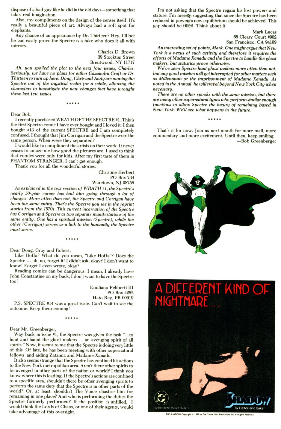 Read online The Spectre (1987) comic -  Issue #18 - 27