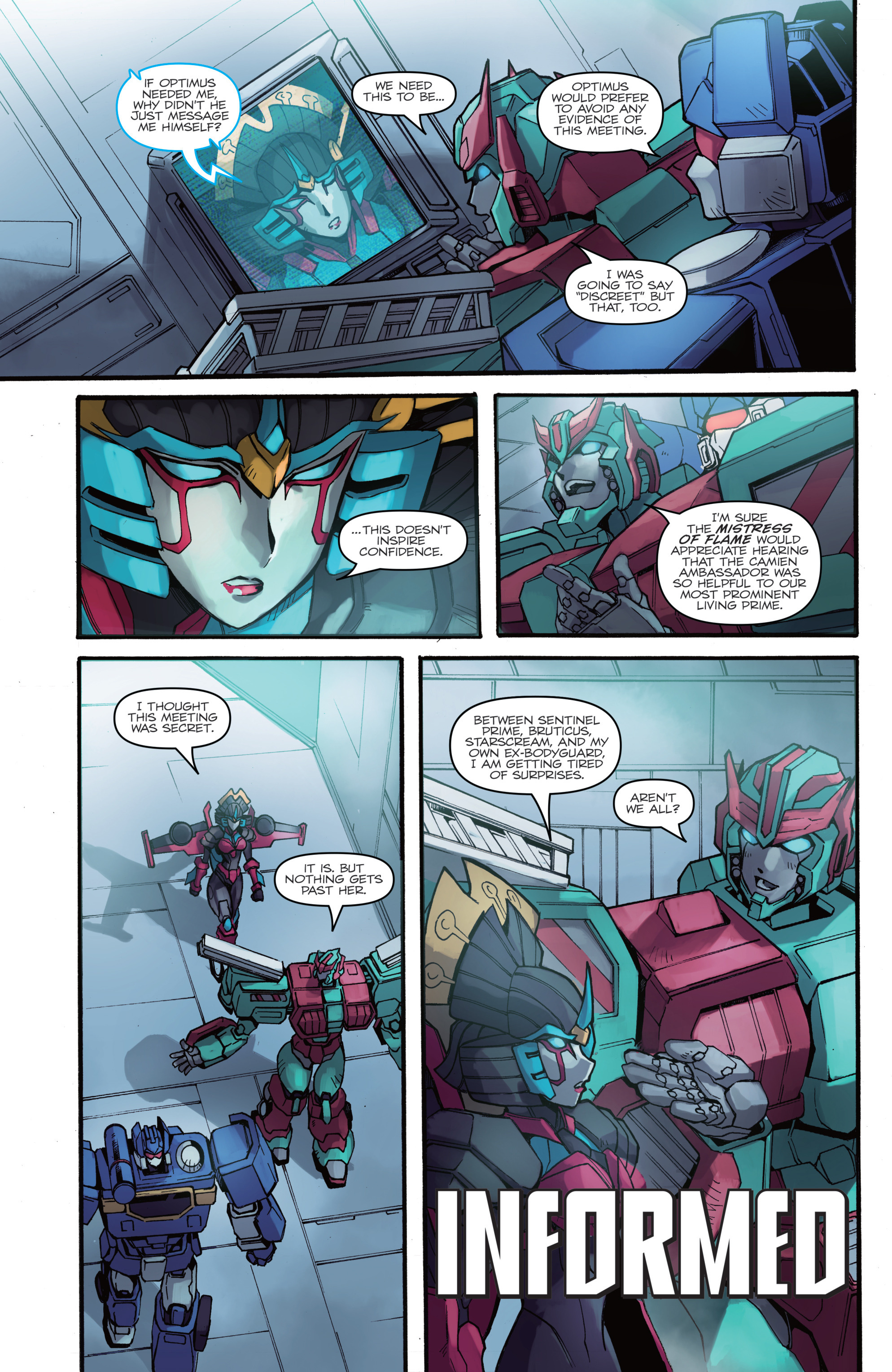 Read online The Transformers Till All Are One: Revolution comic -  Issue # Full - 6