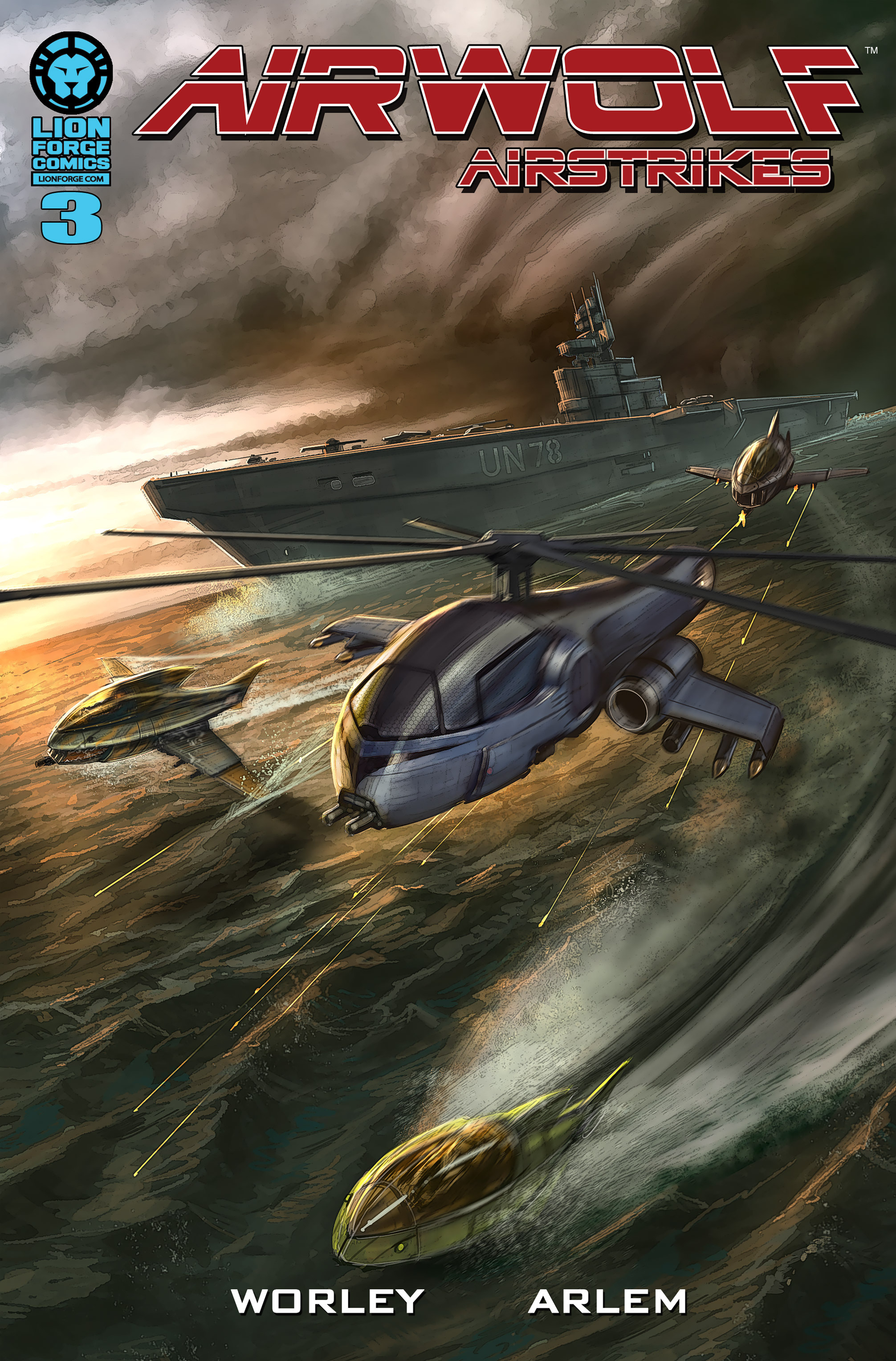 Read online Airwolf Airstrikes comic -  Issue #3 - 1