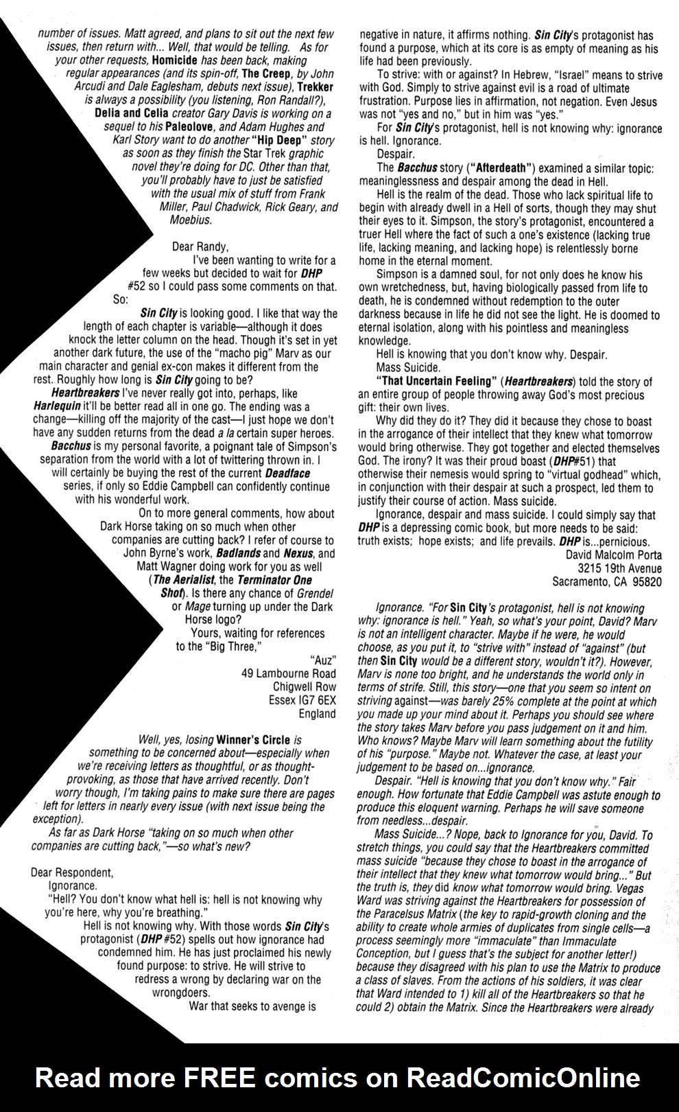 Read online Dark Horse Presents (1986) comic -  Issue #55 - 17