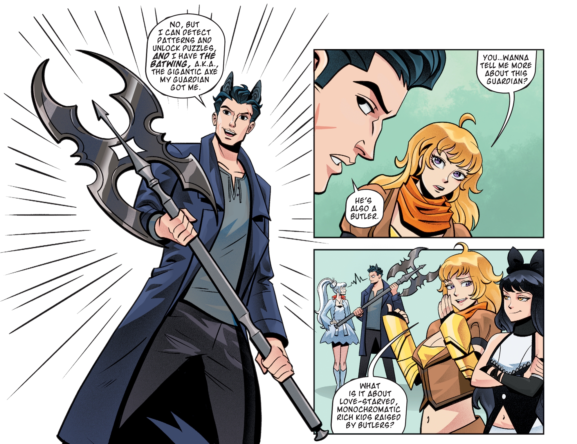 Read online RWBY/Justice League comic -  Issue #4 - 12