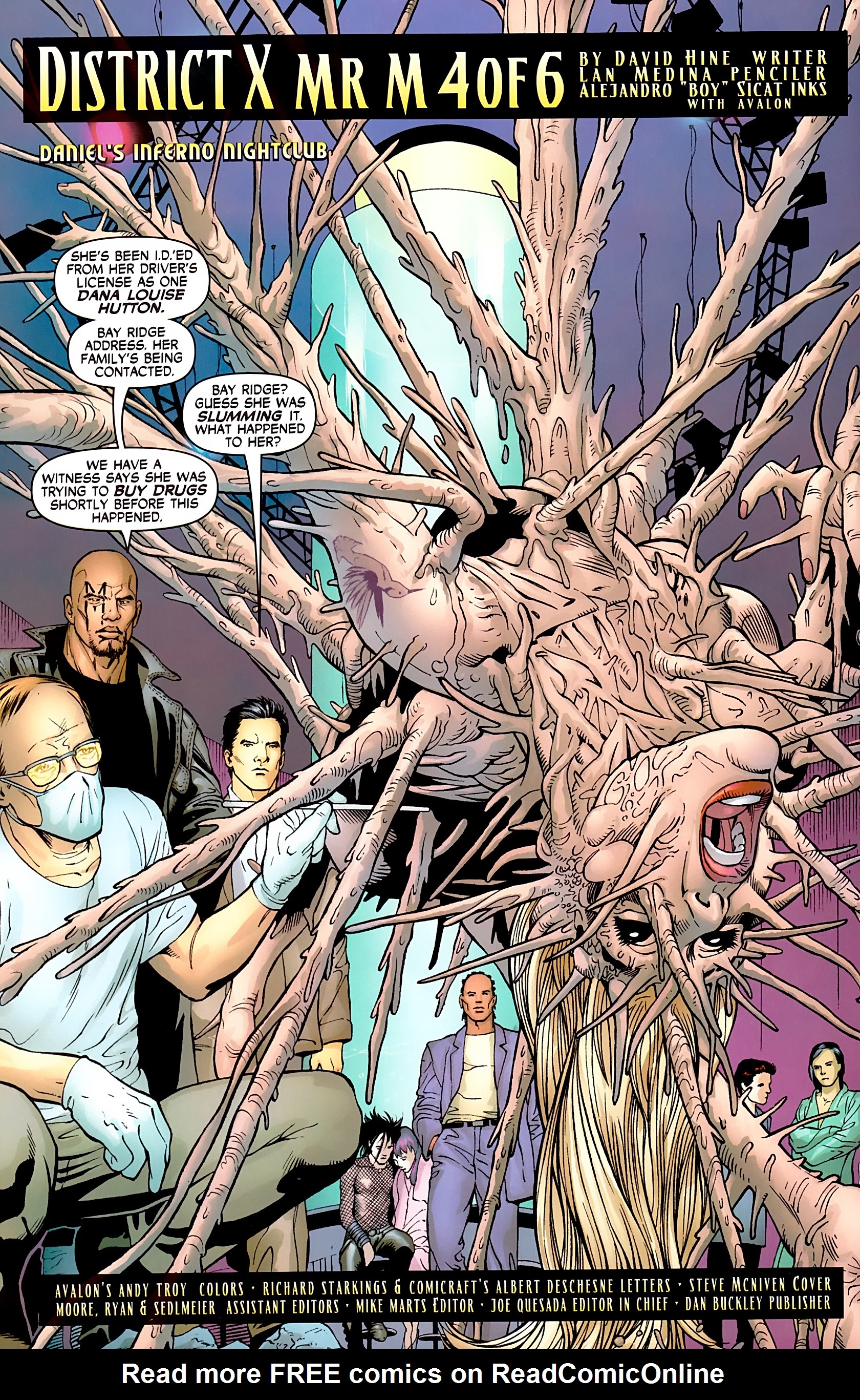 Read online District X comic -  Issue #4 - 4