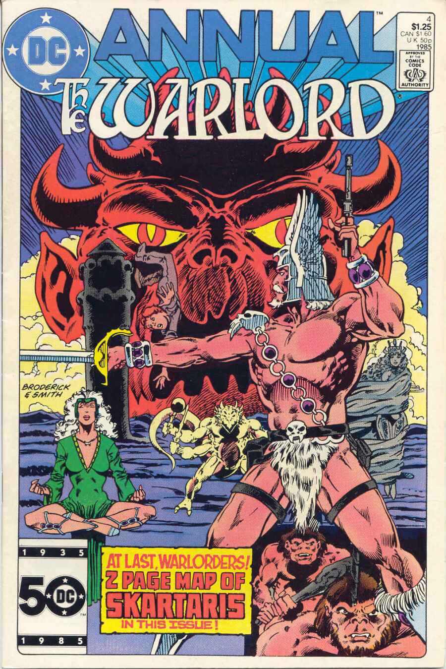 Read online Warlord (1976) comic -  Issue # _Annual 4 - 1