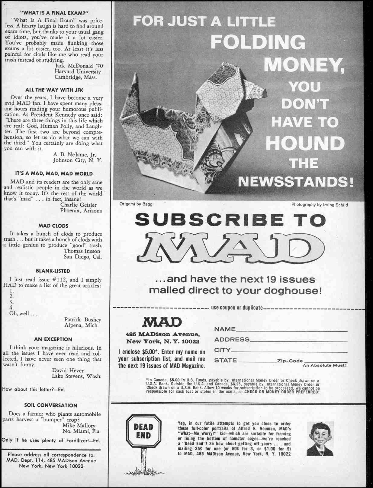 Read online MAD comic -  Issue #114 - 5