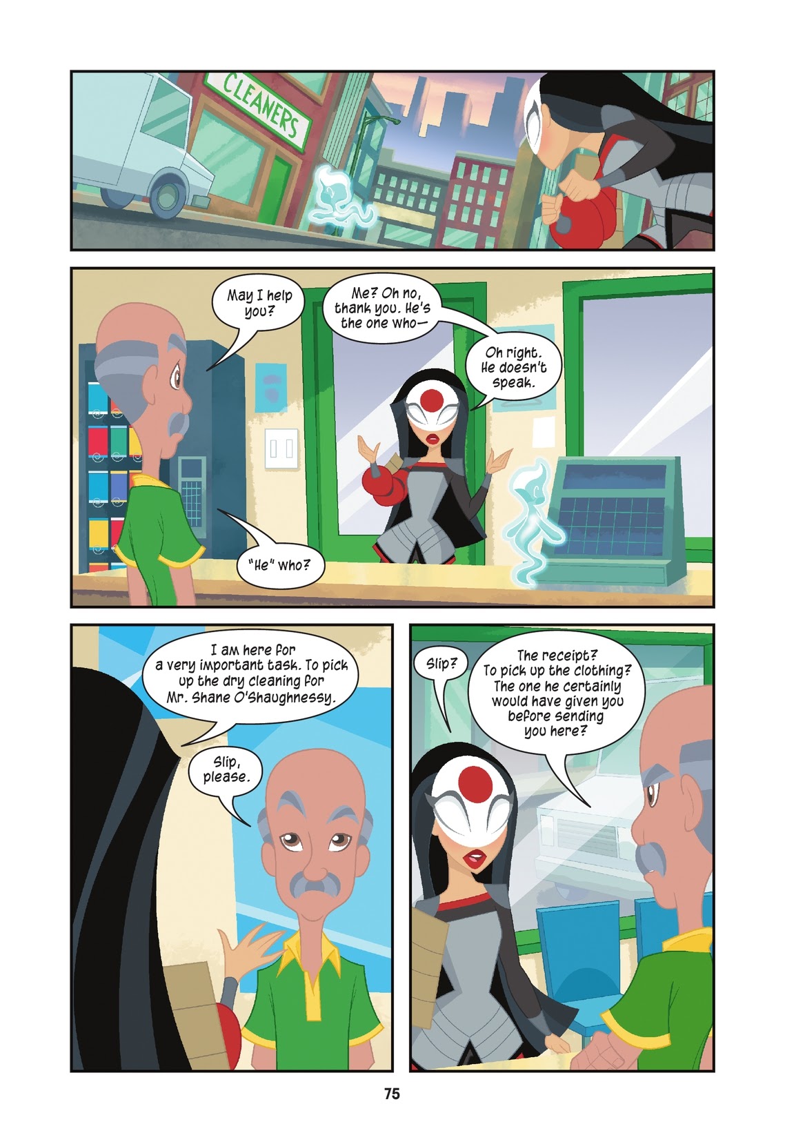 Read online DC Super Hero Girls: Ghosting comic -  Issue # TPB (Part 1) - 75