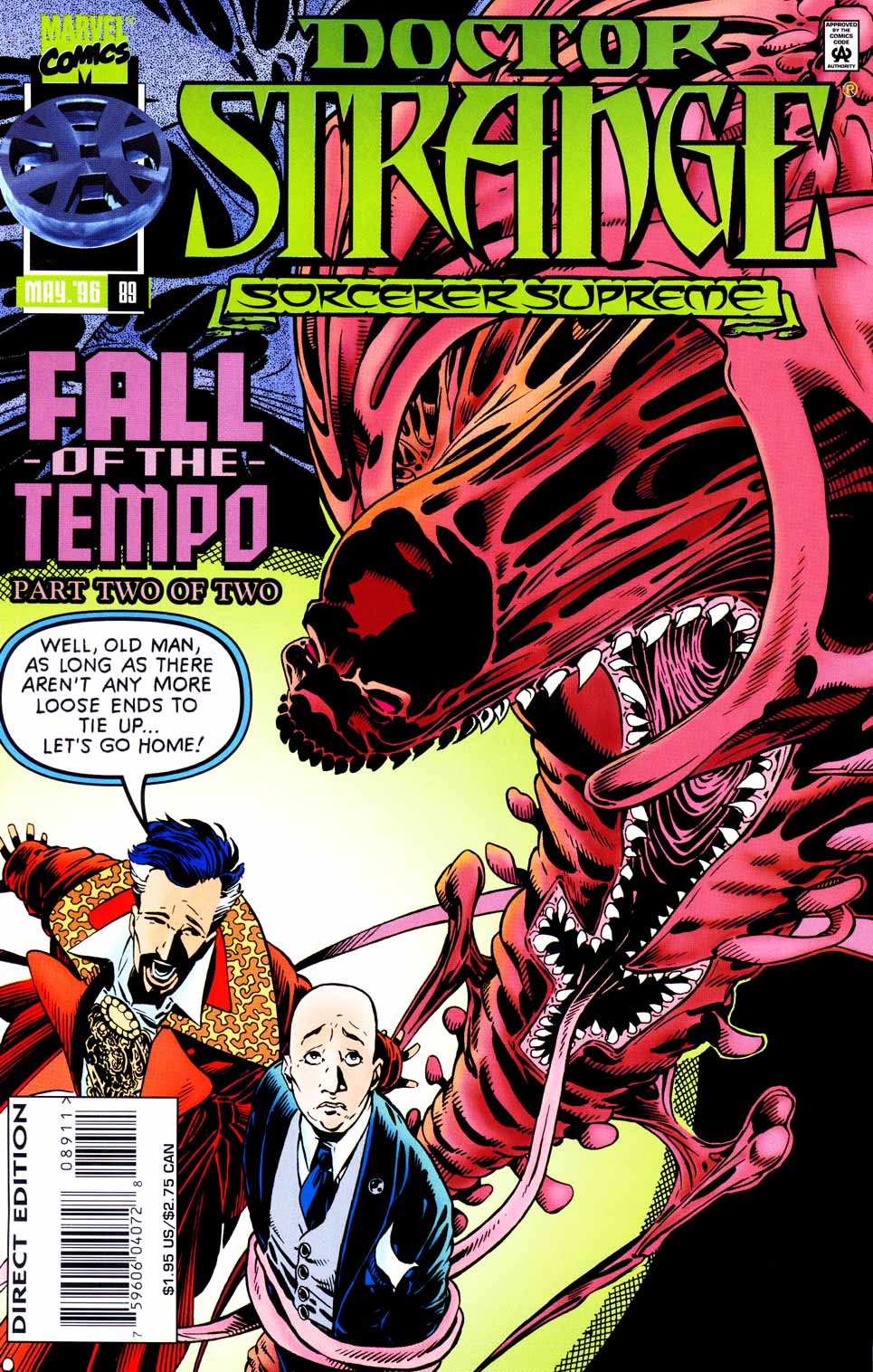 Read online Doctor Strange: Sorcerer Supreme comic -  Issue #89 - 1