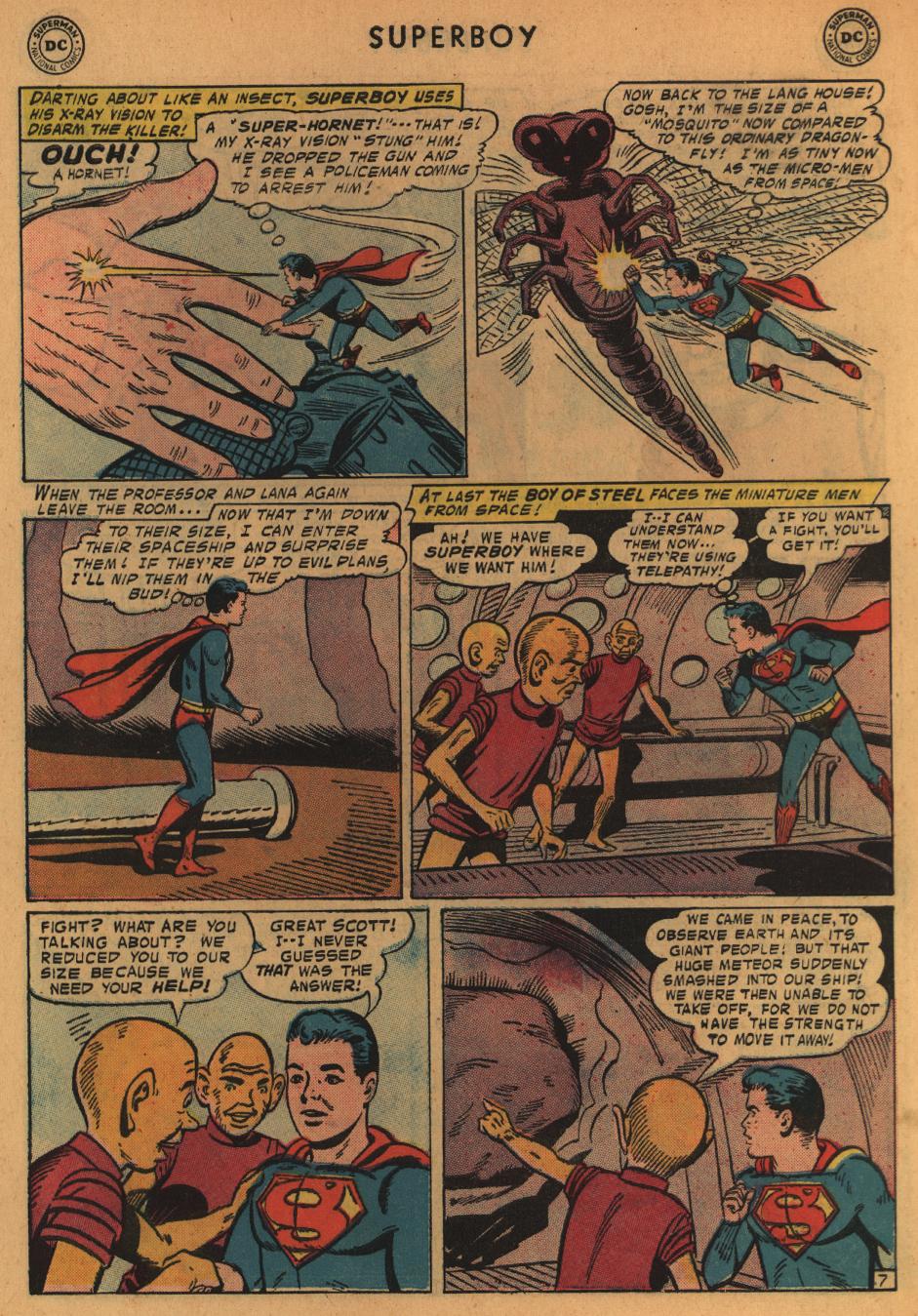 Read online Superboy (1949) comic -  Issue #61 - 8