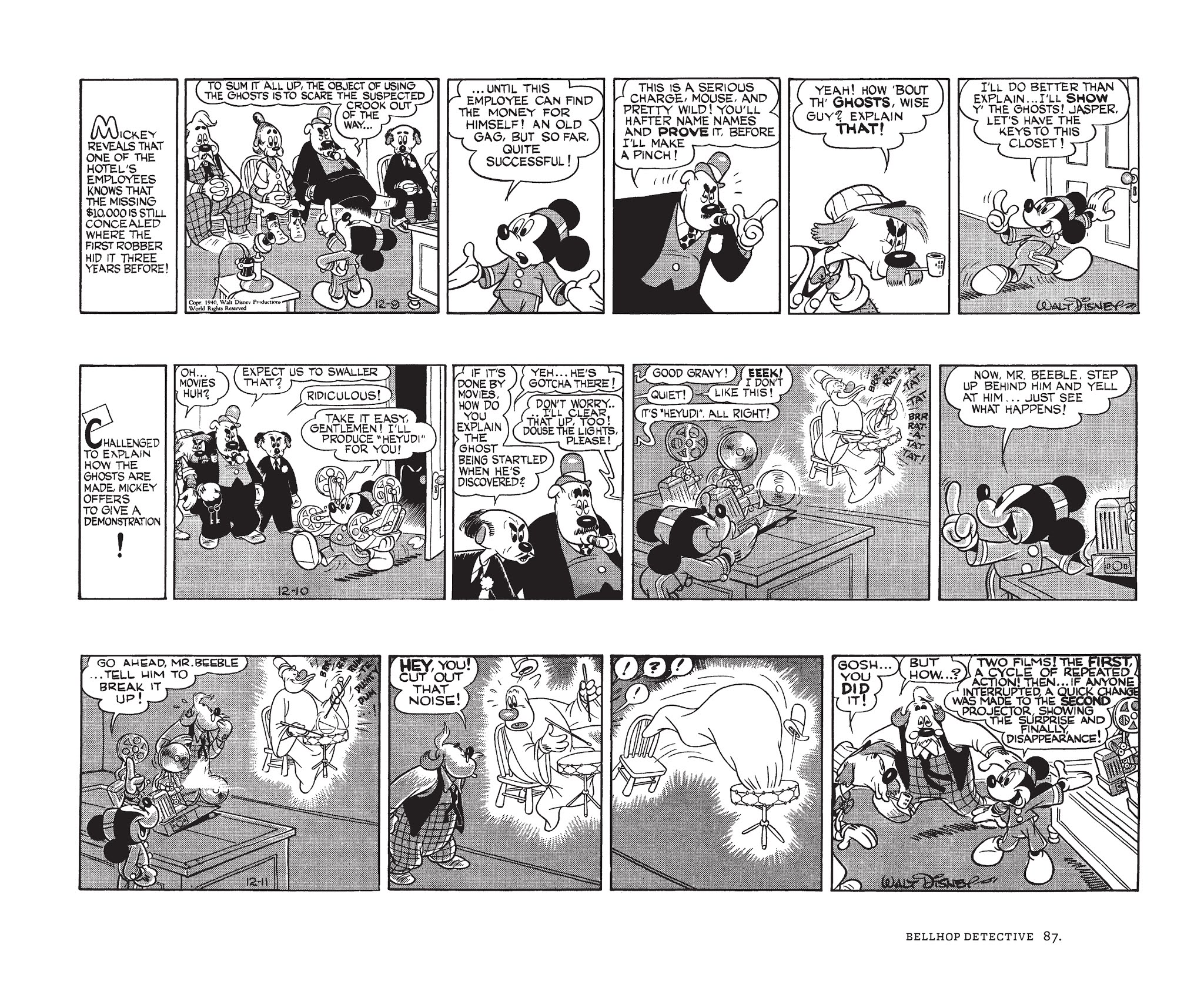 Read online Walt Disney's Mickey Mouse by Floyd Gottfredson comic -  Issue # TPB 6 (Part 1) - 87