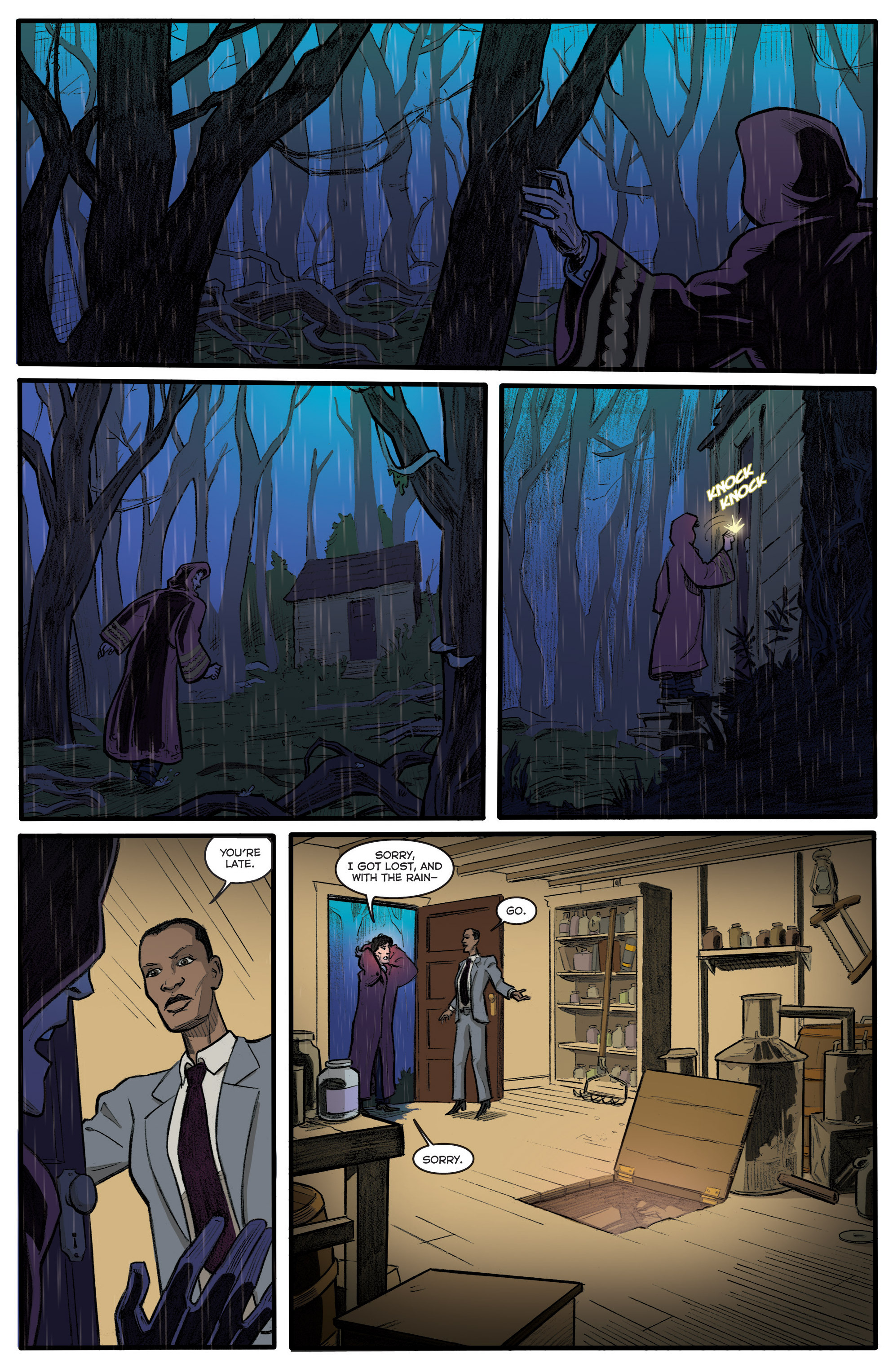 Read online Herald: Lovecraft and Tesla comic -  Issue #7 - 3