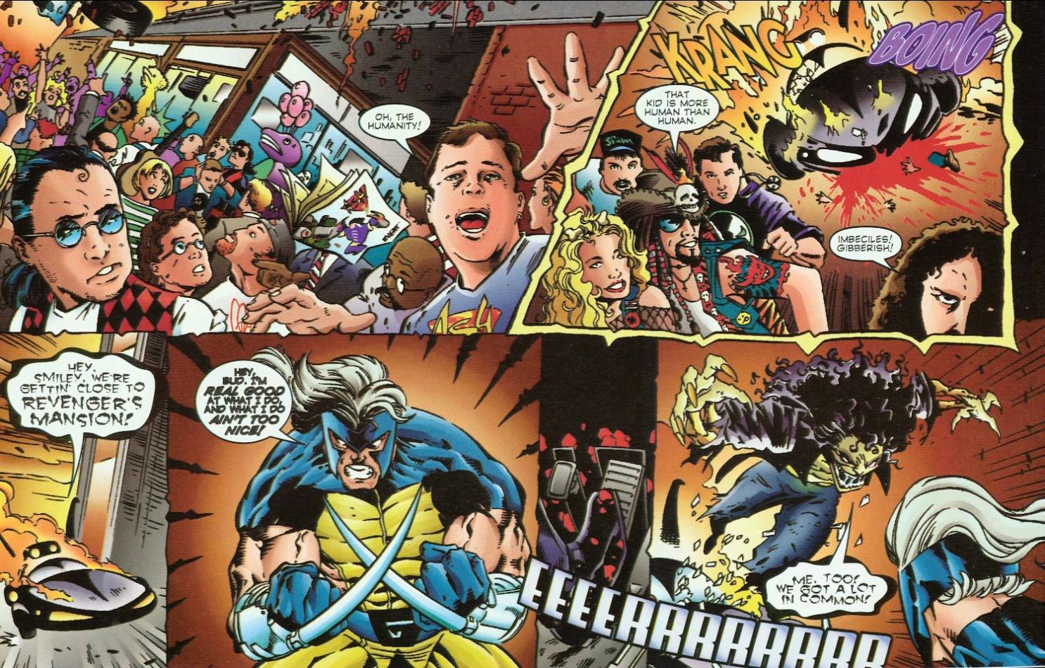 Read online Evil Ernie vs. the Superheroes comic -  Issue #1 - 17