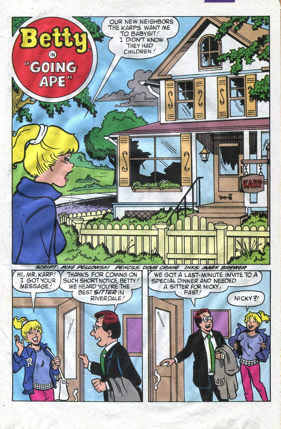 Read online Betty comic -  Issue #25 - 29