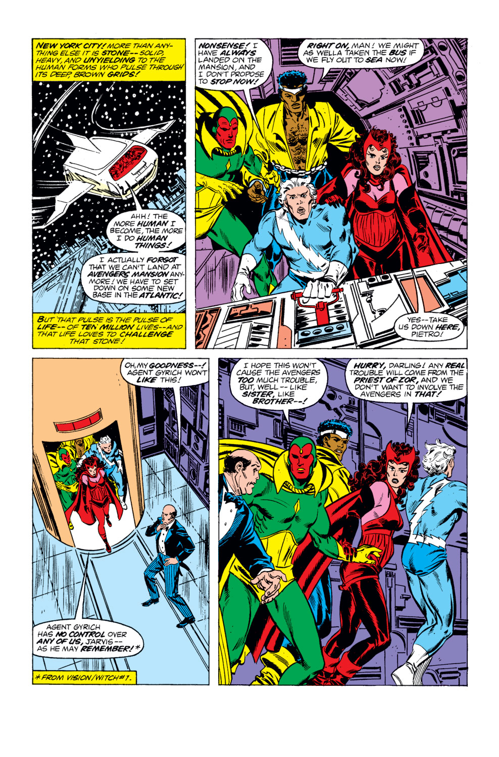 Read online The Vision and the Scarlet Witch (1985) comic -  Issue #8 - 11