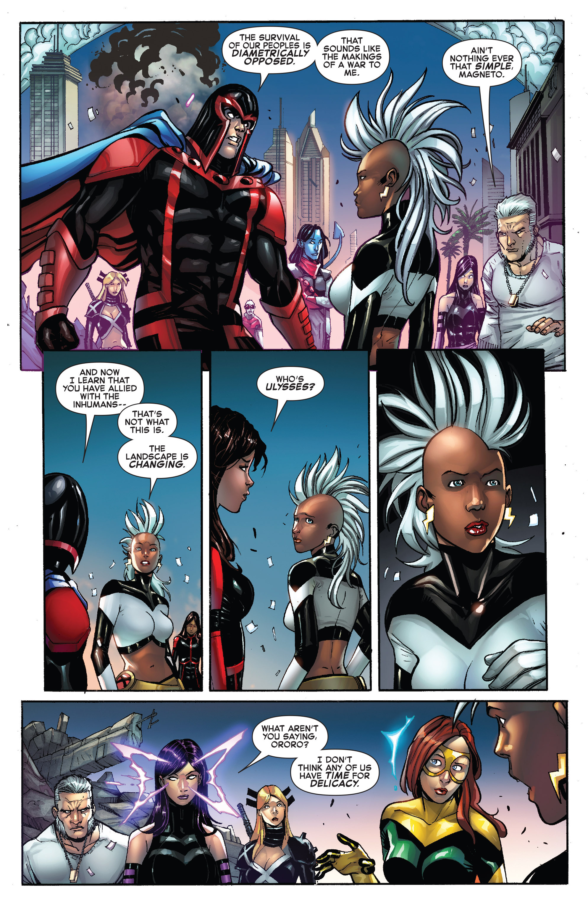Read online Civil War II: X-Men comic -  Issue #1 - 21