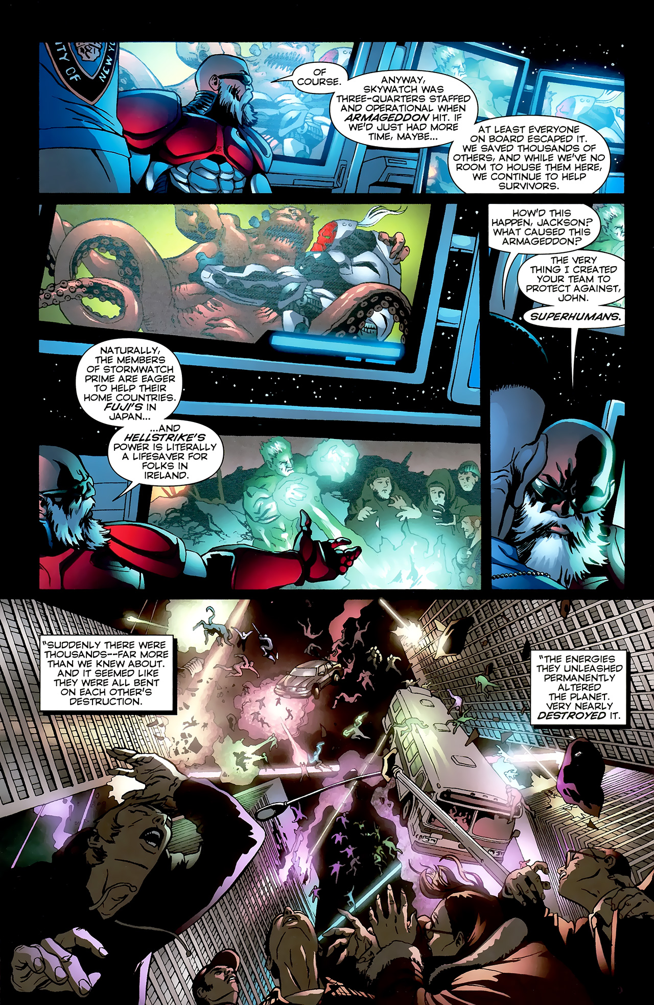 Read online Stormwatch: P.H.D.: Armageddon comic -  Issue # Full - 13