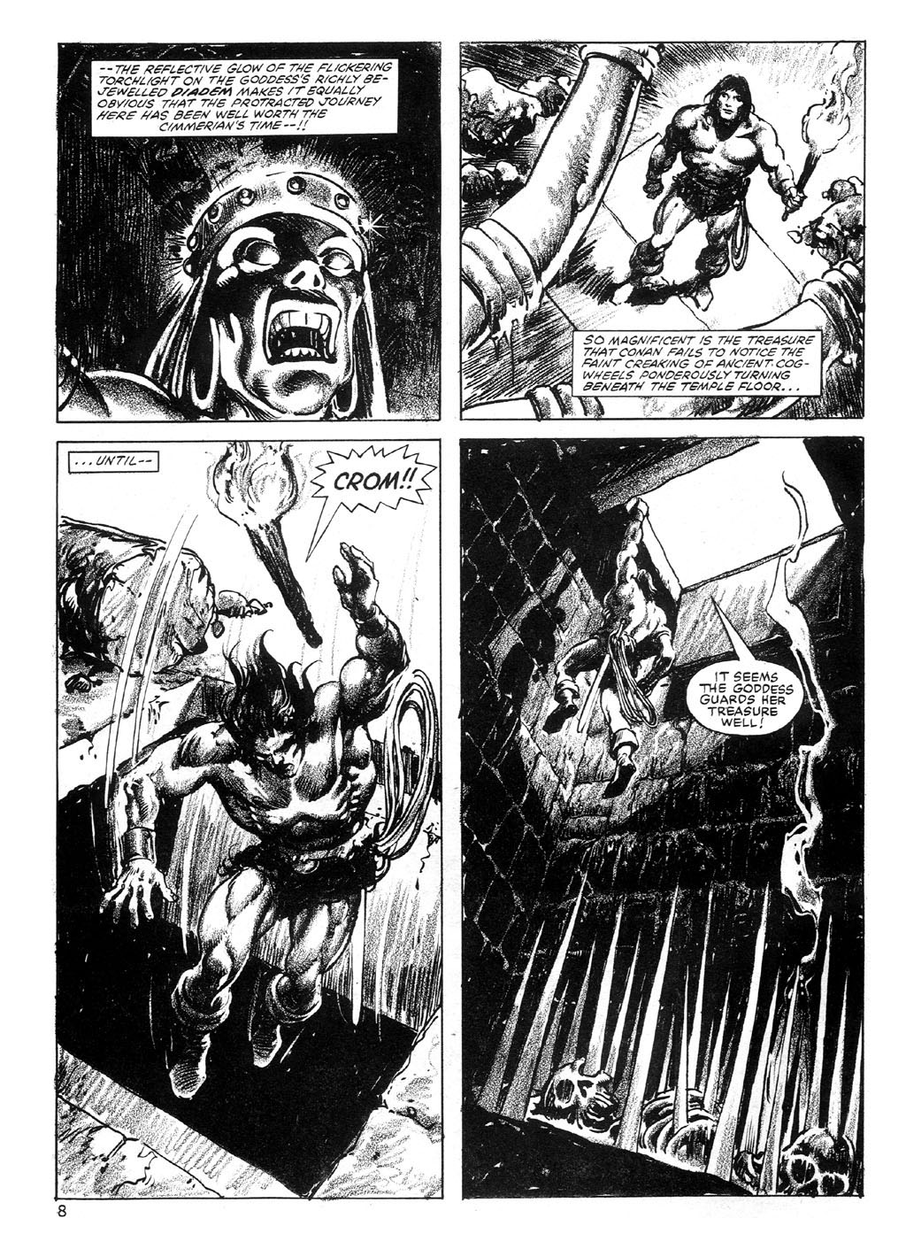 Read online The Savage Sword Of Conan comic -  Issue #89 - 8