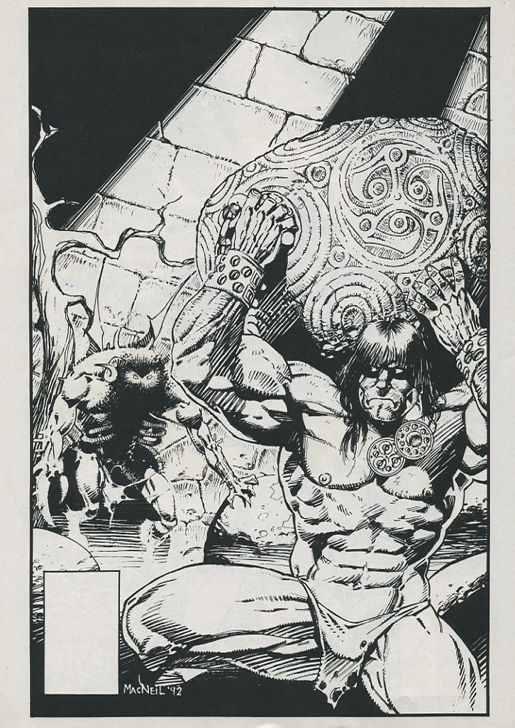 Read online The Savage Sword Of Conan comic -  Issue #215 - 56