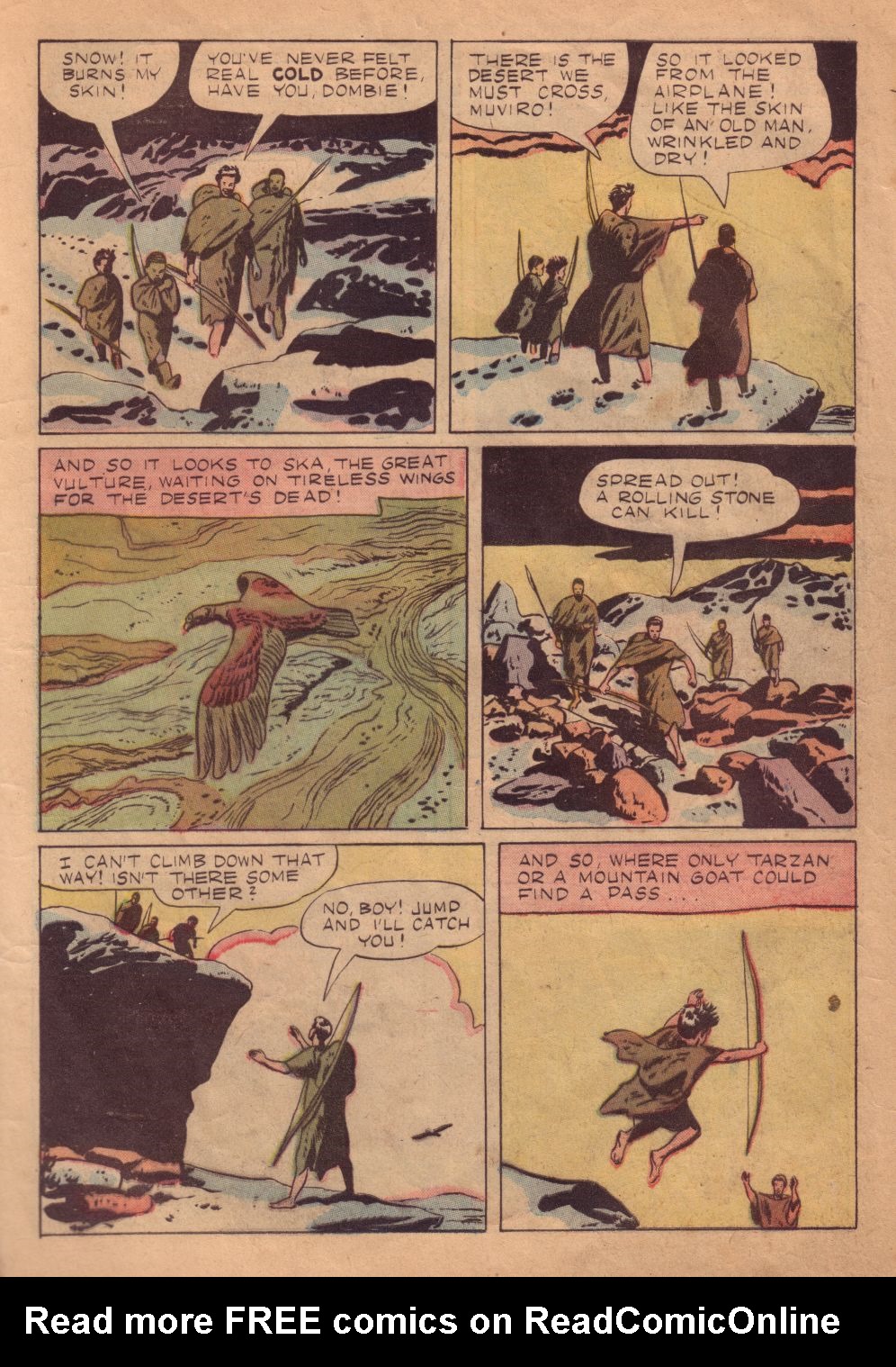 Read online Tarzan (1948) comic -  Issue #8 - 7