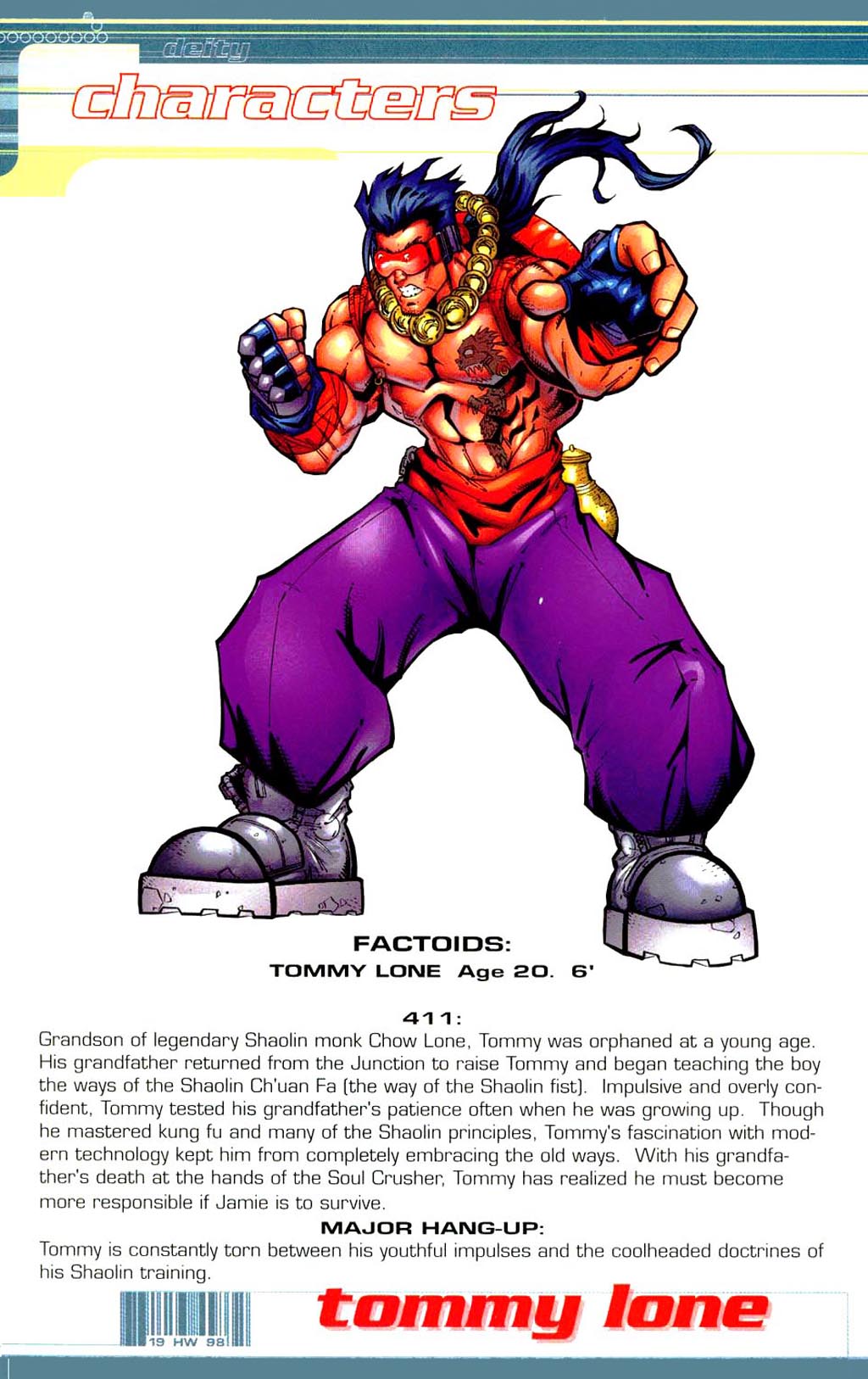 Read online Deity comic -  Issue #0 - 8